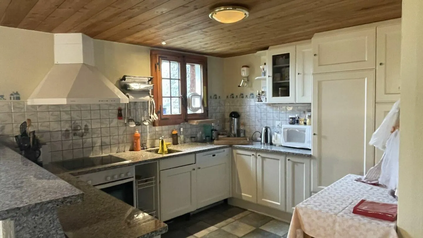 Rustikales Walliserhaus im Weiler Bodmen in Saas-Fee. Kopie - Foto 7 von 22
