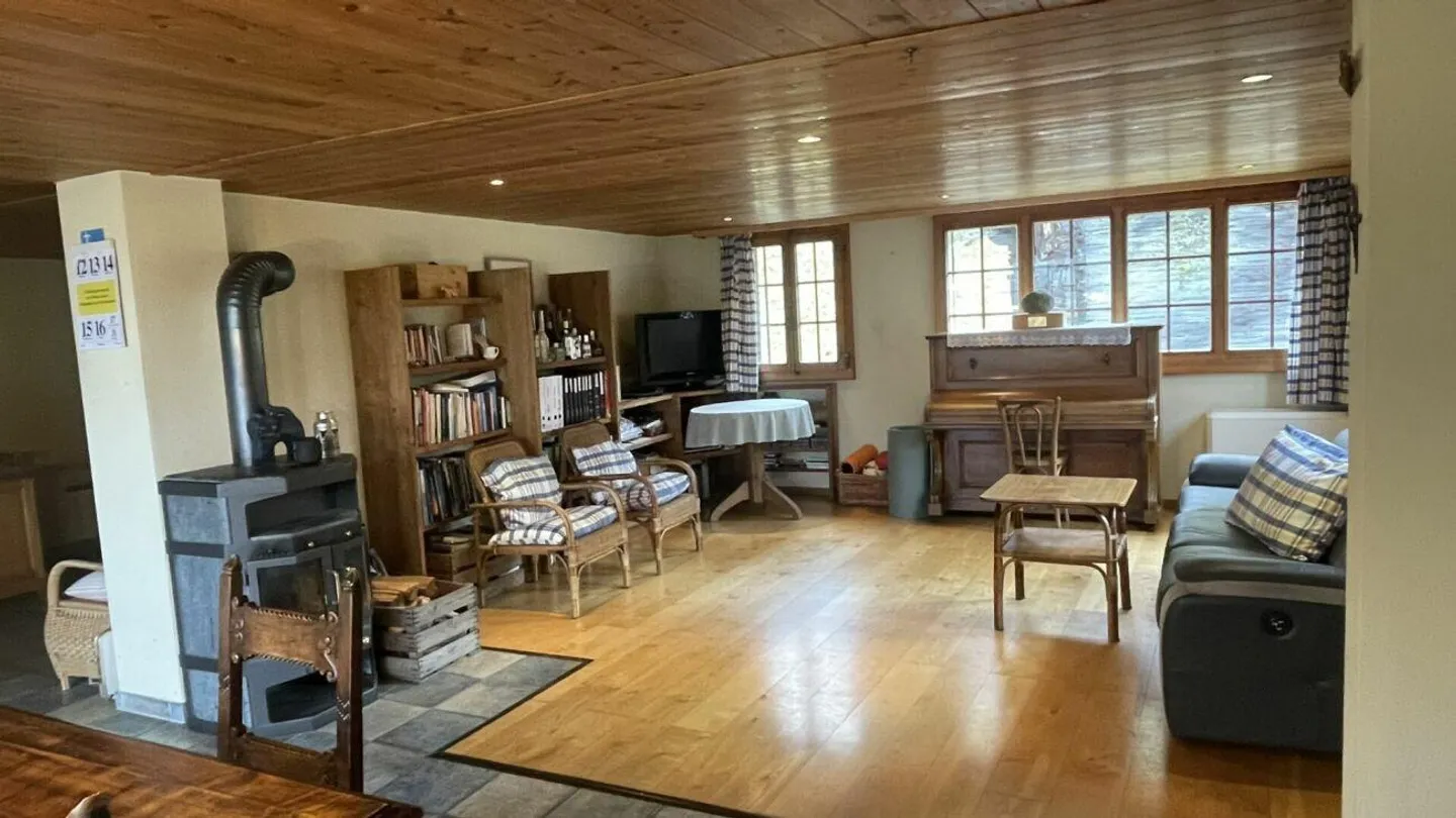 Rustikales Walliserhaus im Weiler Bodmen in Saas-Fee. Kopie - Foto 6 von 22