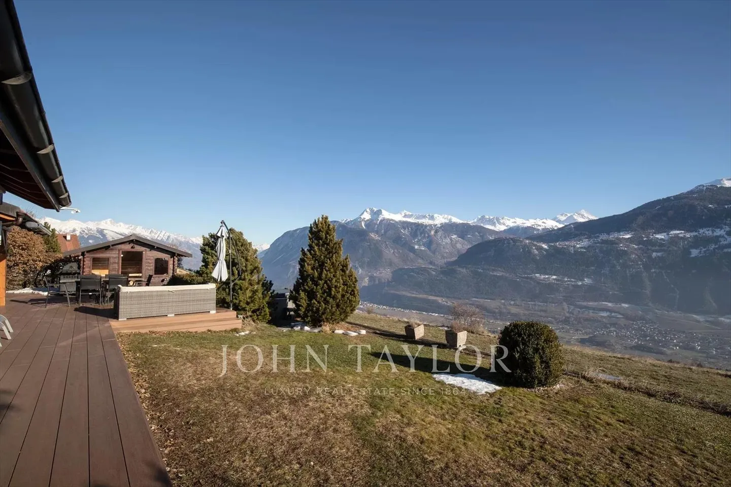 Prächtige Villa in Chermignon d'en haut - Foto 1 von 10
