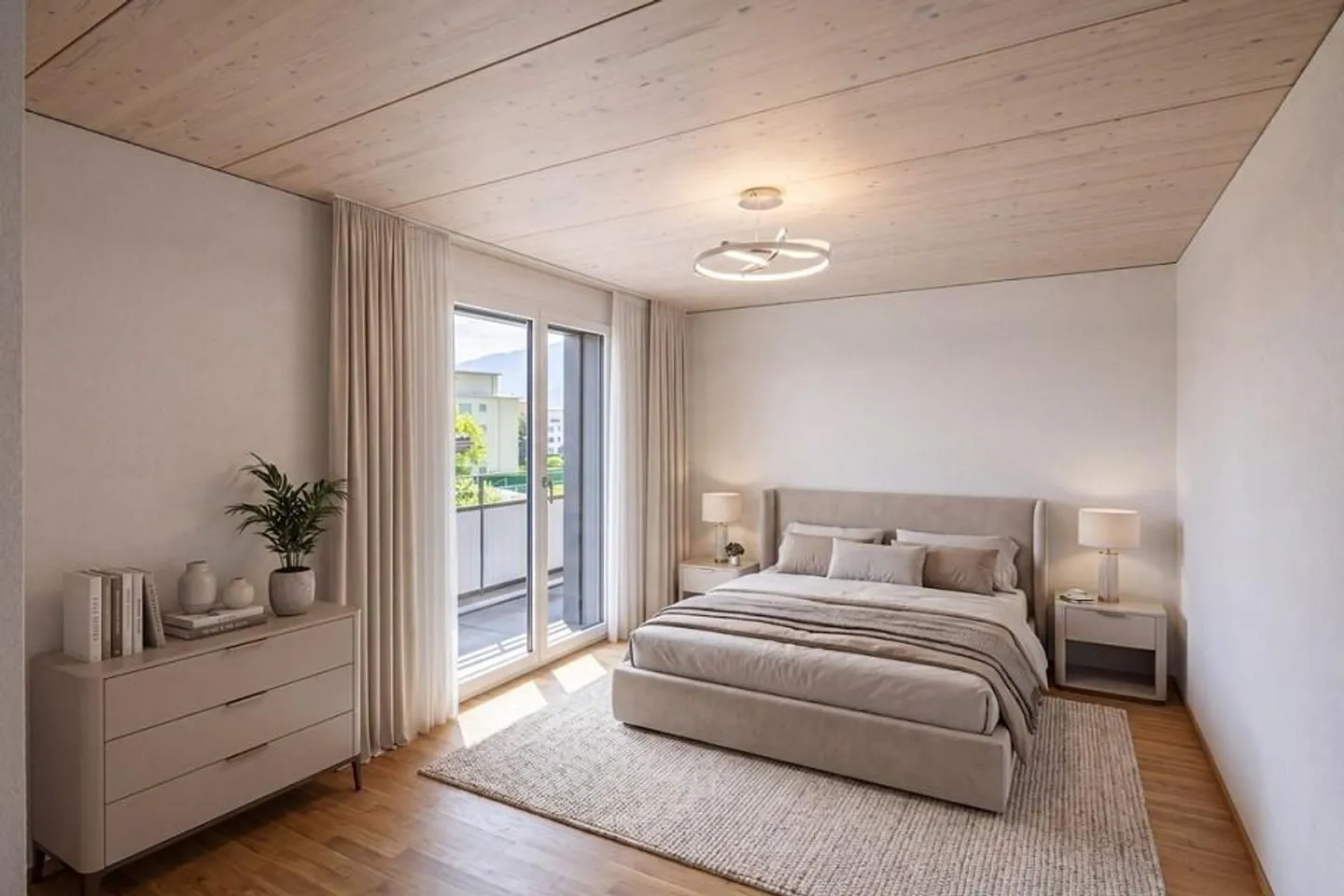Neubau 4.5-Zimmer-Wohnung mit traumhafter See- und Bergsicht - Foto 3 von 6
