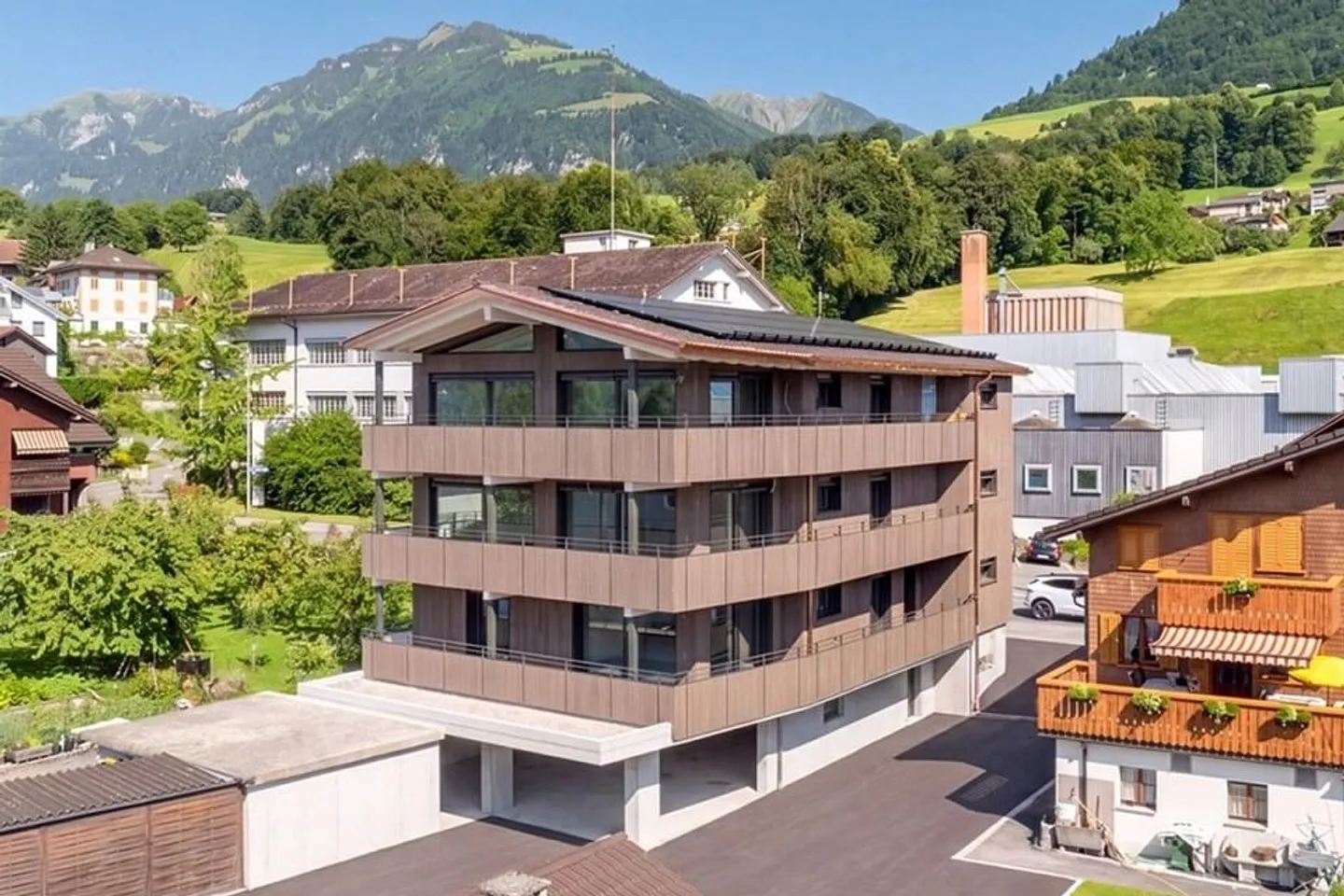 Neubau 4.5-Zimmer-Wohnung mit traumhafter See- und Bergsicht - Foto 4 von 6