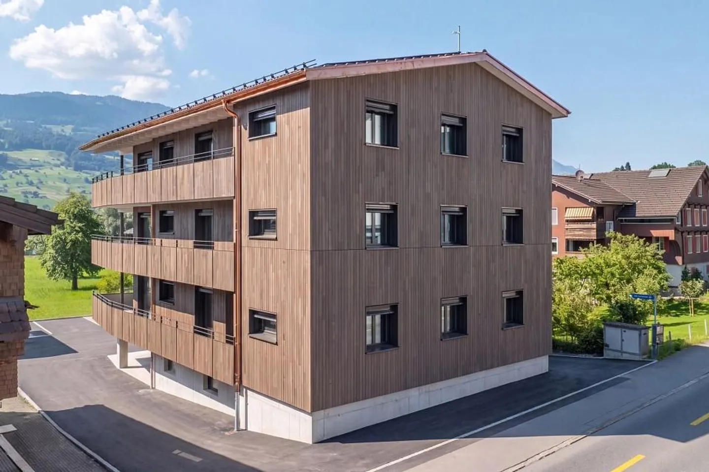 Neubau 4.5-Zimmer-Wohnung mit traumhafter See- und Bergsicht - Foto 6 von 6