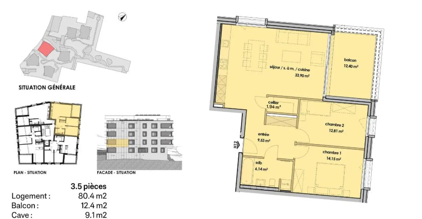 3,5-Zimmer-Wohnung im 1. Stock - Foto 4 von 4