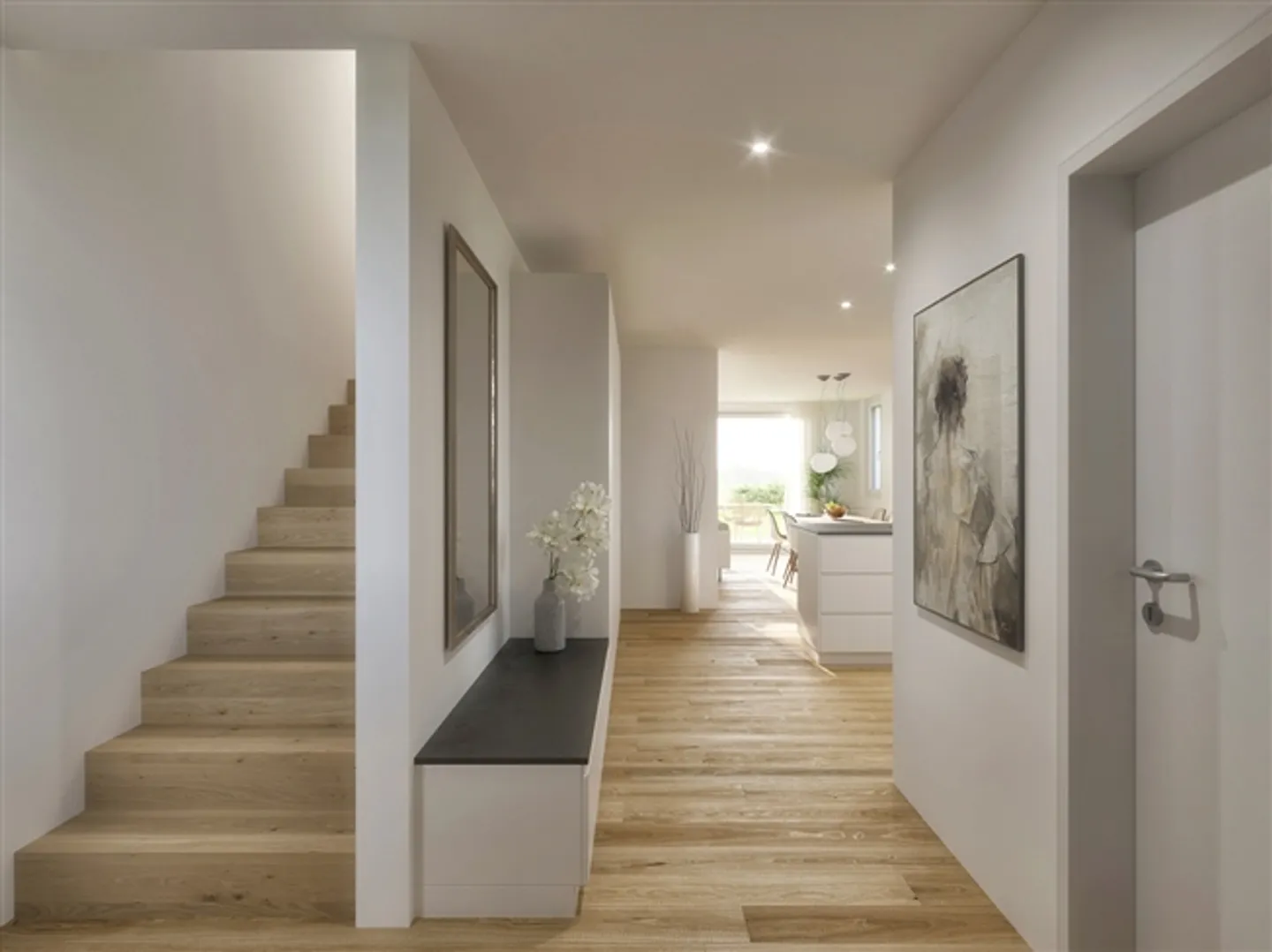 Nouveau projet de construction Fasanenweg avec deux maisons jumelées de 6,5 pièces : Maison B - Photo 5 sur 6