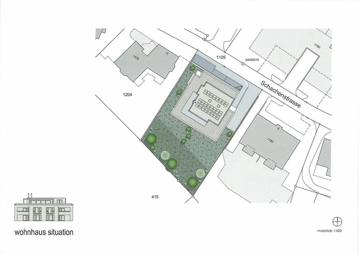 Nouveau bâtiment résidentiel "Waldhus" Jonschwil - Photo 3 sur 5