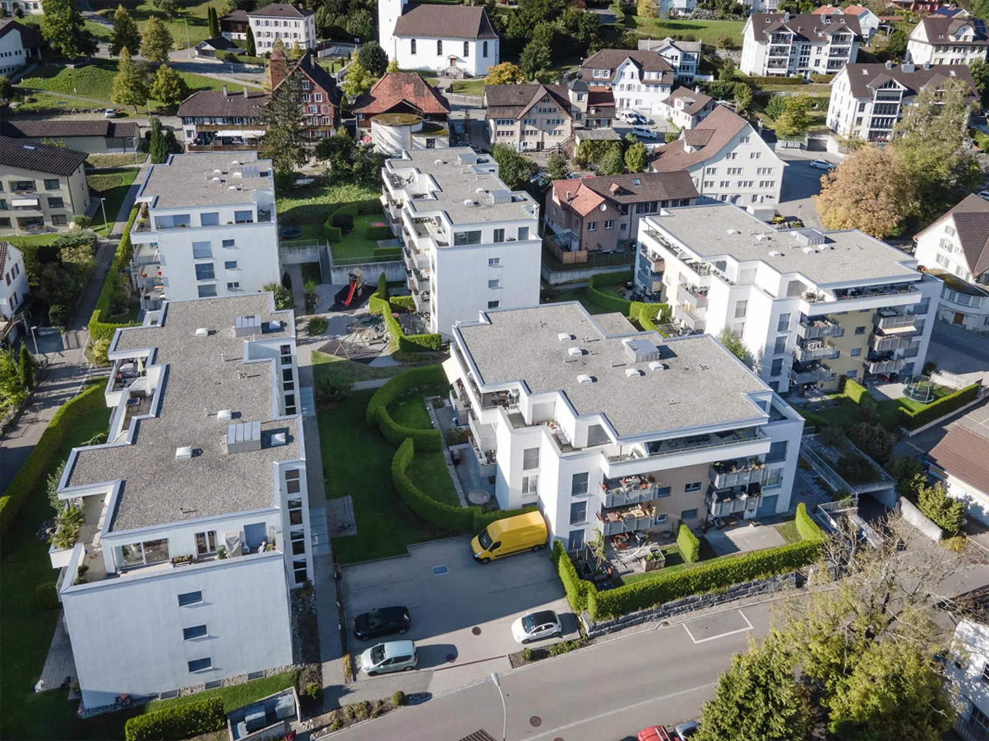 Appartement en attique de 2½ pièces dans le parc Schützengarten Oberuzwil - Photo 1 sur 10