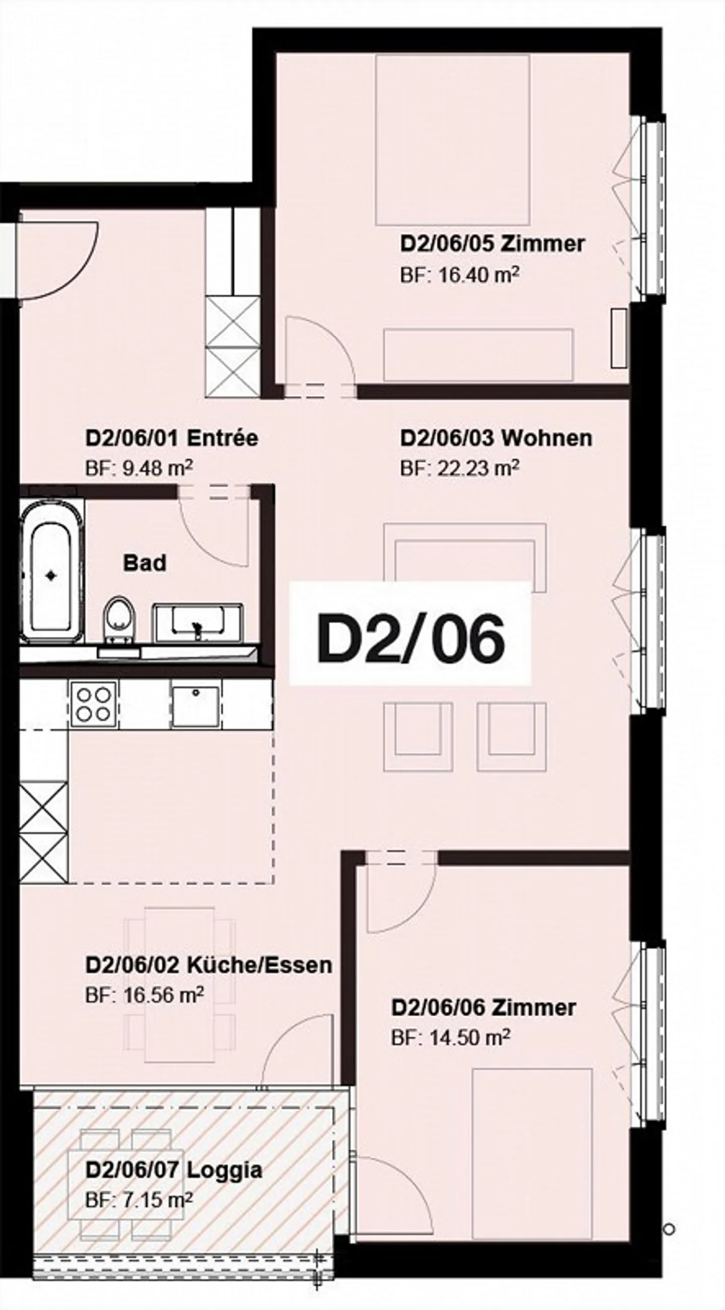 Appartement moderne de 3,5 pièces à louer à Mettmenstetten - Photo 8 sur 8