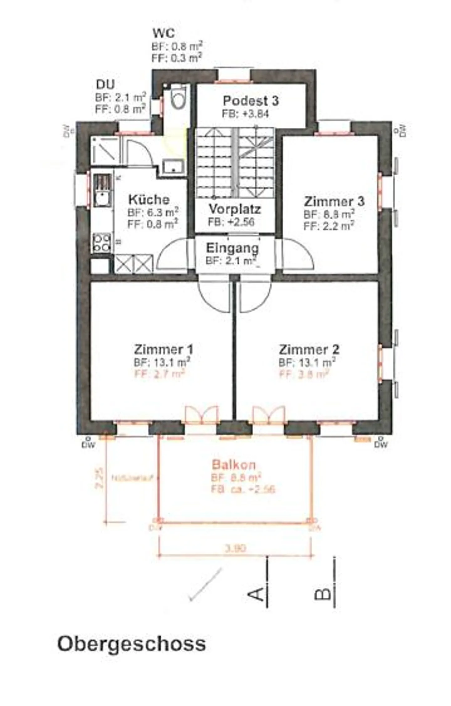 Charming 3.5-room apartment in a central location in St. Gallen - Photo 7 of 7