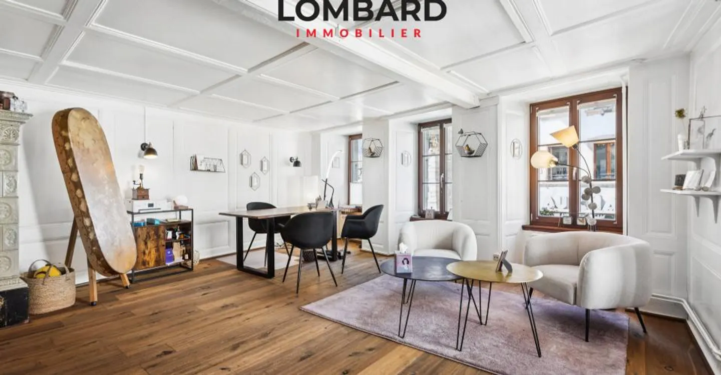 ***VERKAUFT*** Wunderschöne Duplexwohnung mit 5,5 Zimmern im Herzen von Estavayer-le-Lac - Foto 2 von 10