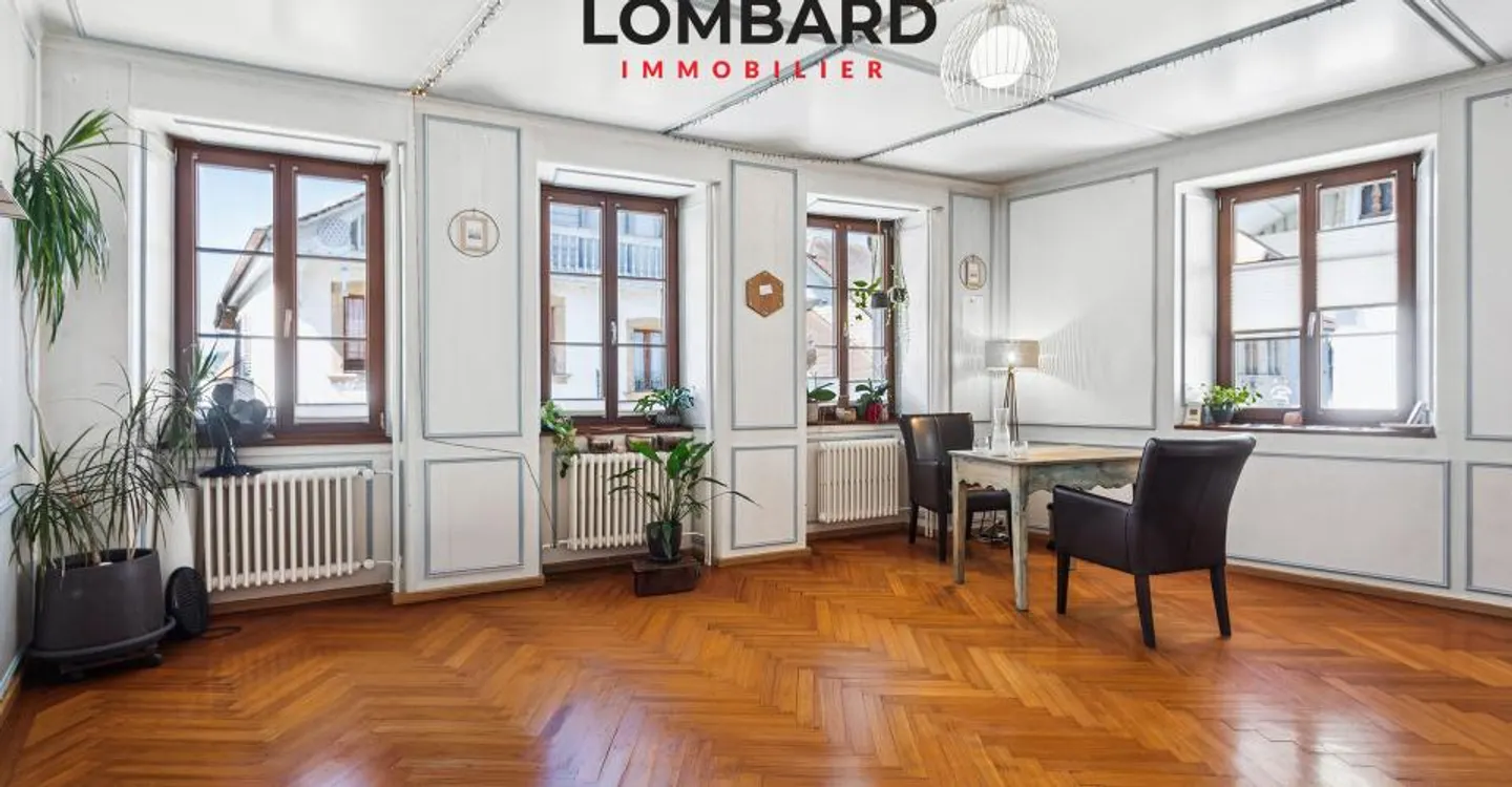 ***VERKAUFT*** Wunderschöne Duplexwohnung mit 5,5 Zimmern im Herzen von Estavayer-le-Lac - Foto 3 von 10