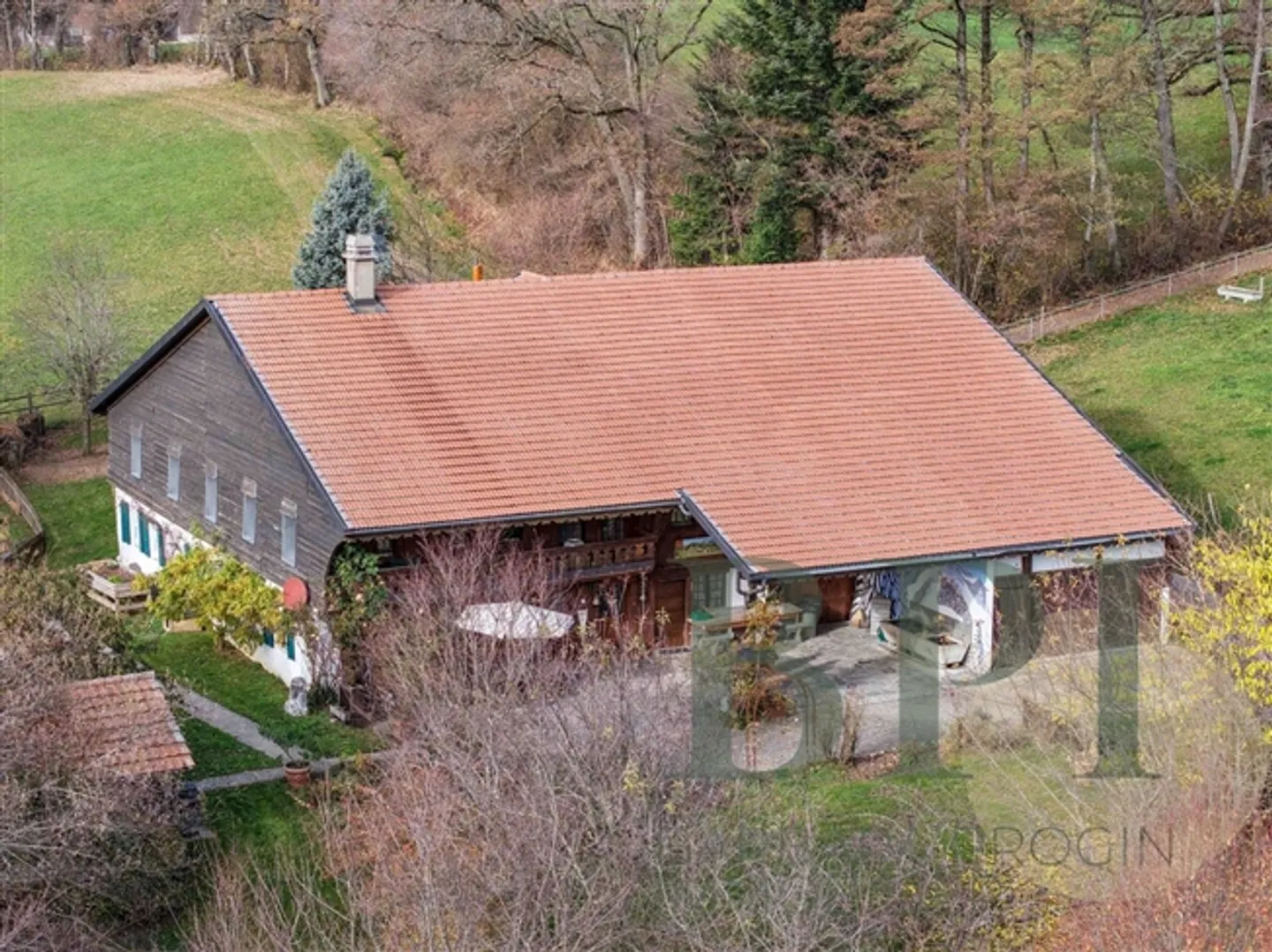 Straordinaria vecchia fattoria a Romanens nella Gruyère - Foto 1 di 20