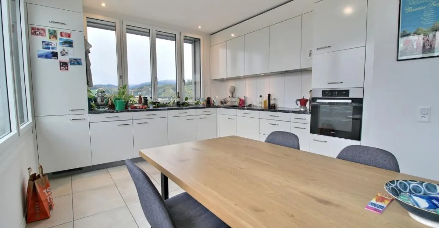 Wunderschöne 3,5-Zimmer-Wohnung zur Miete in Marly - Foto 2 von 9