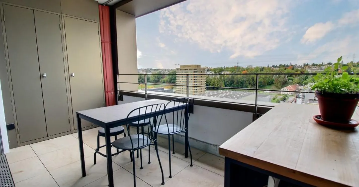 Wunderschöne 3,5-Zimmer-Wohnung zur Miete in Marly - Foto 3 von 9