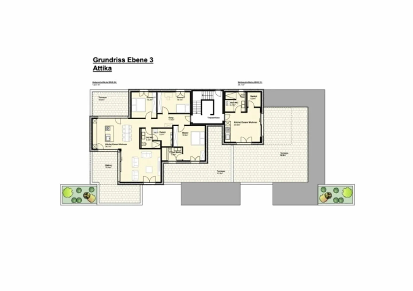 Vie attrayante avec vue; Appartement en attique de 4 1/2 pièces - Photo 7 sur 9