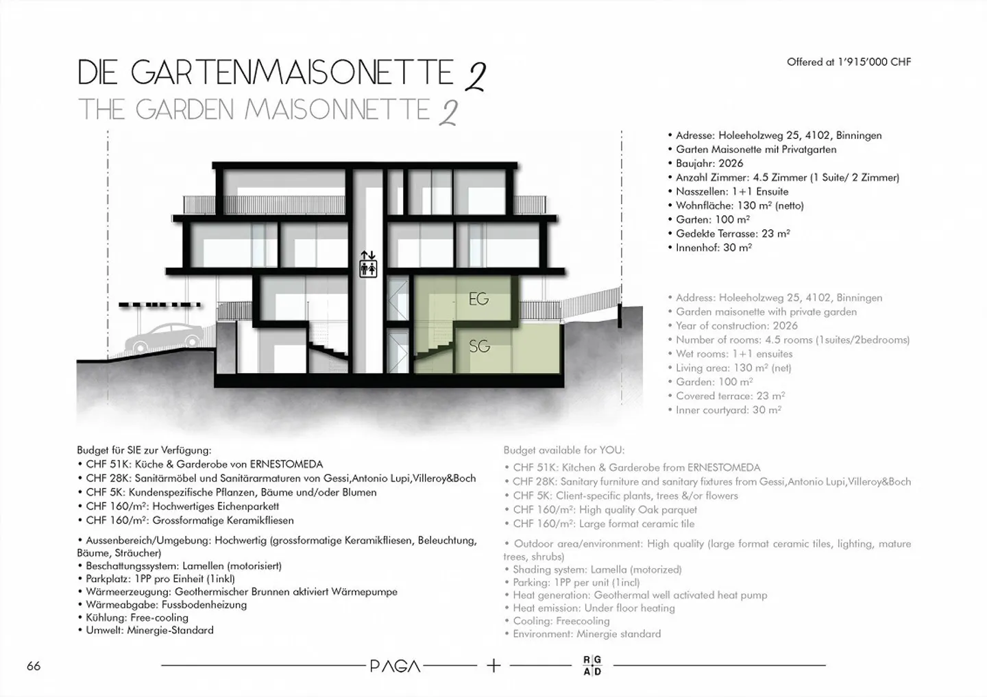 L'ONDA : MAISONETTE DEL GIARDINO - Foto 10 di 22