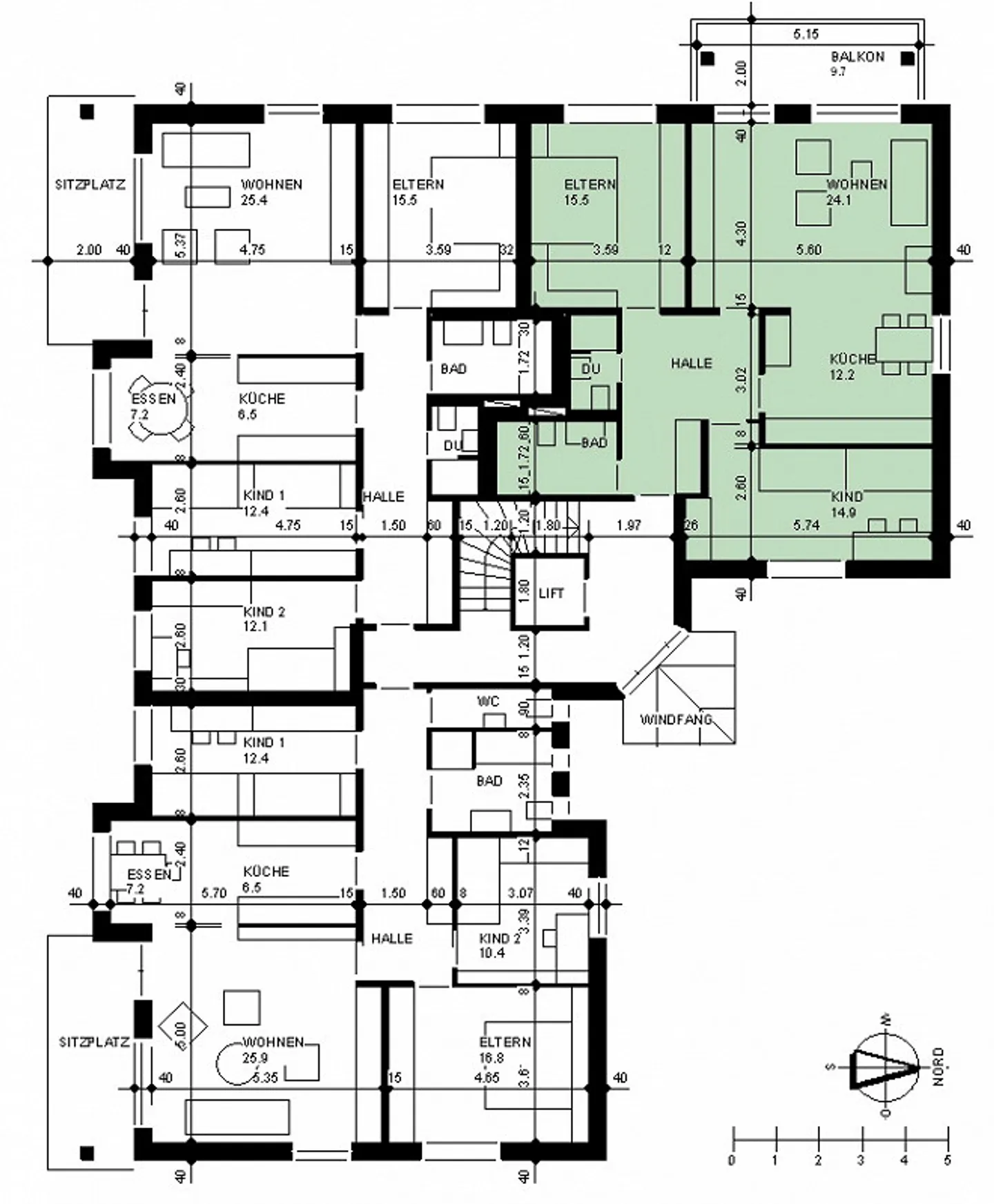 Modern 3-room apartment, ground floor - Photo 12 of 12