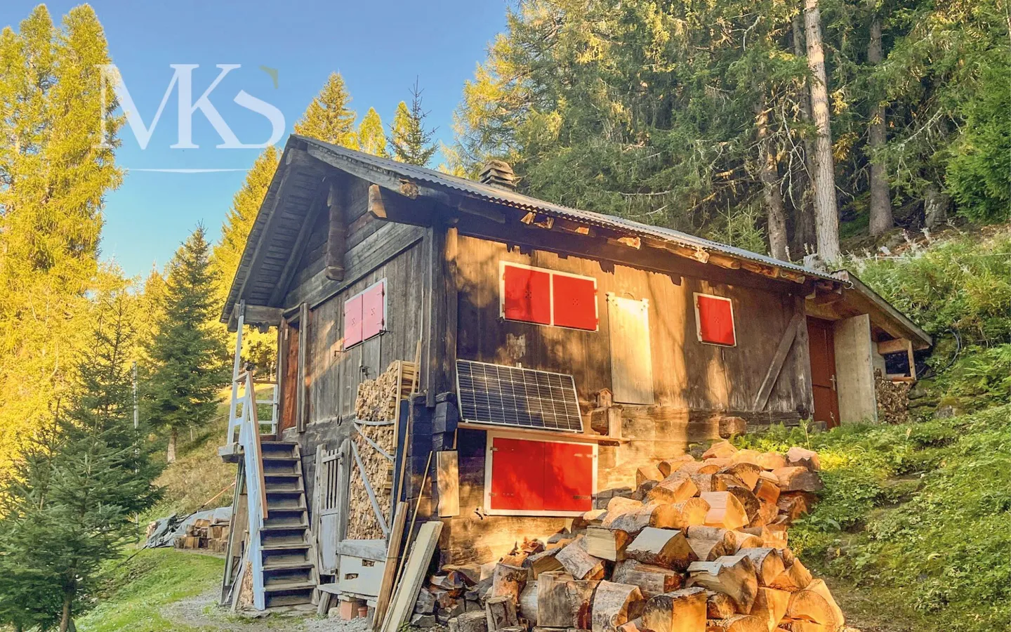 Forest Bathing in Your Mountain Cabin in Goms - Photo 1 of 14