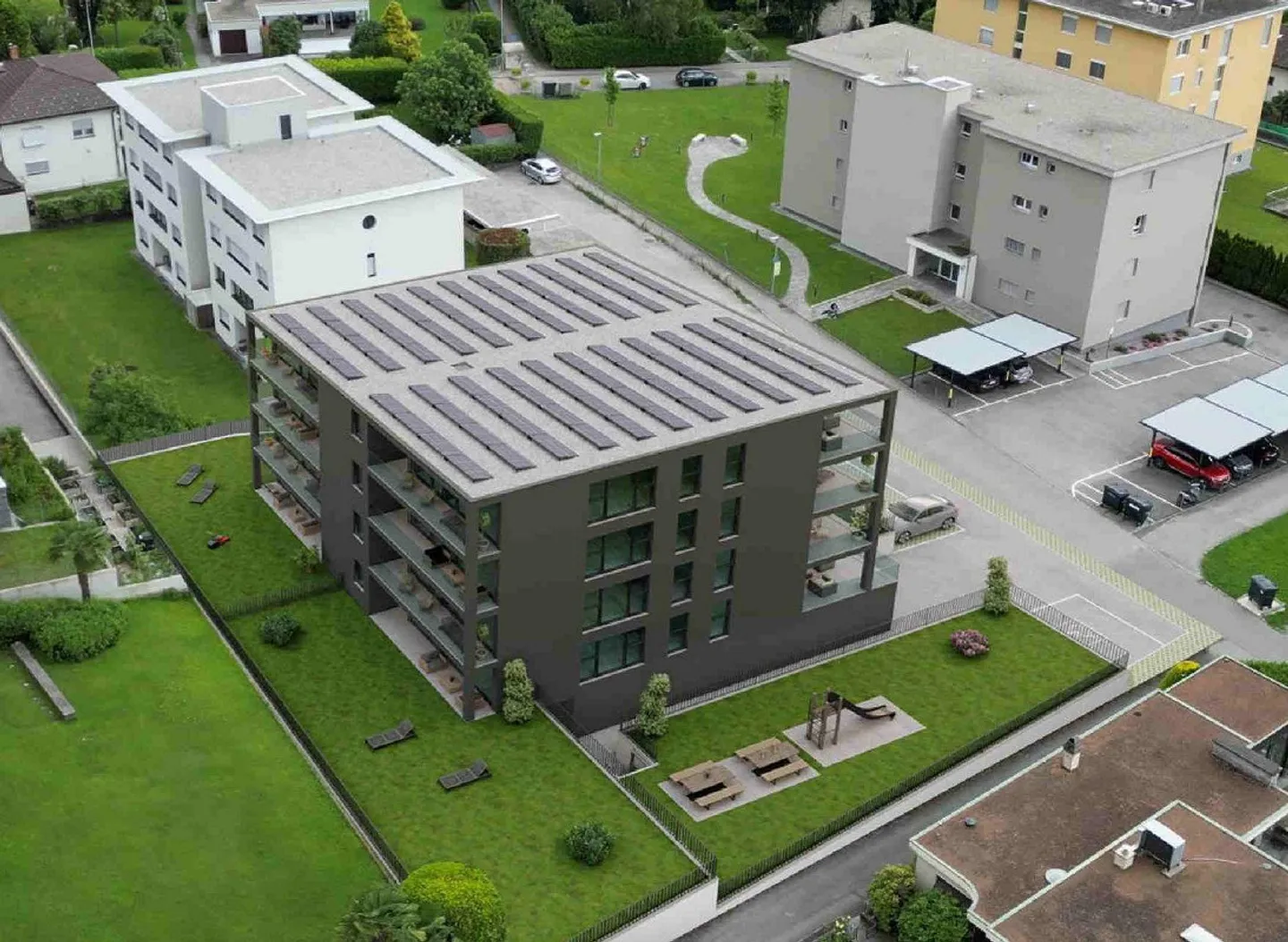 Nuovo appartamento con grande giardino in zona comoda e tranquilla - Photo 2 sur 13