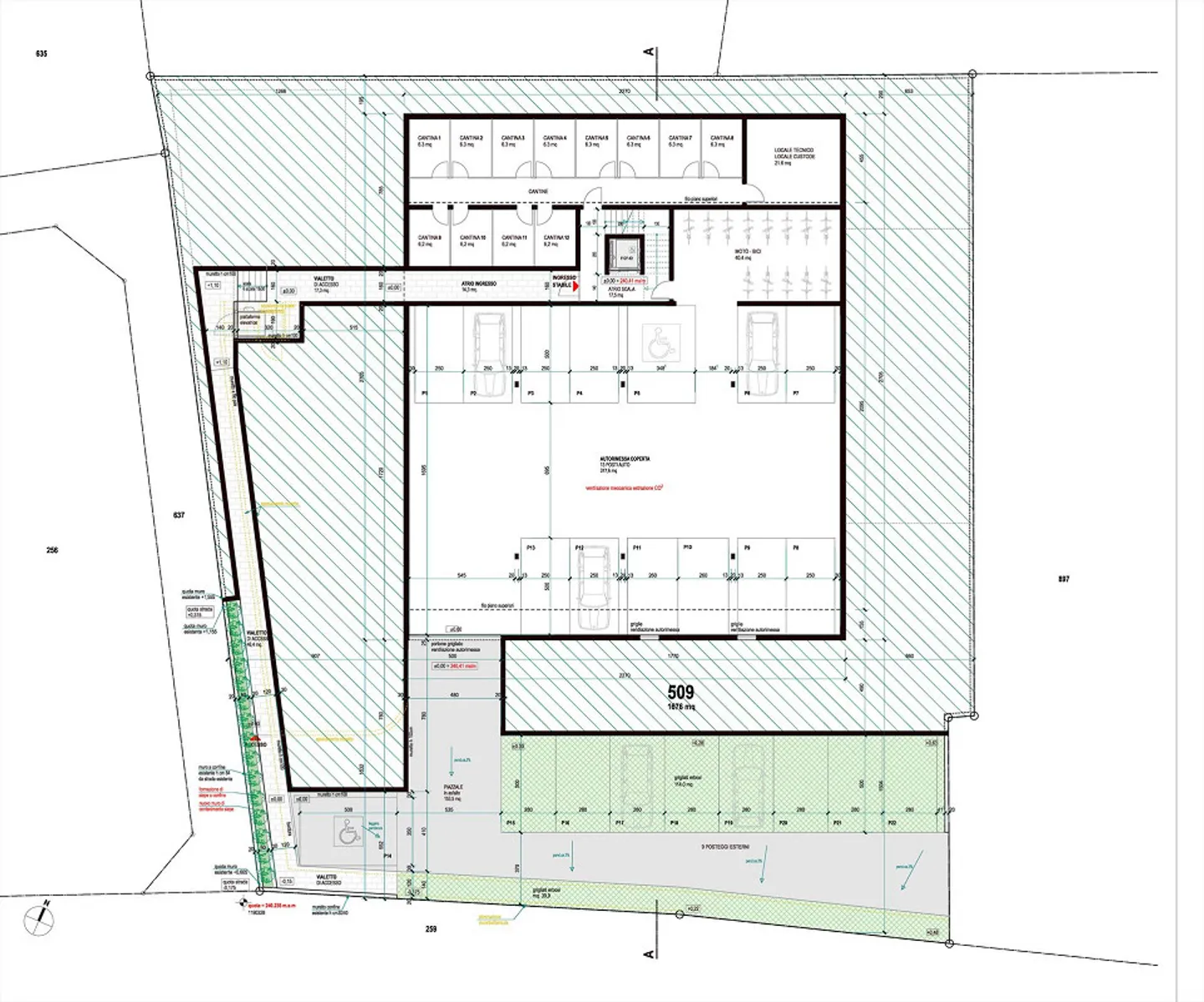 Nuovo appartamento con grande giardino in zona comoda e tranquilla - Photo 11 sur 13