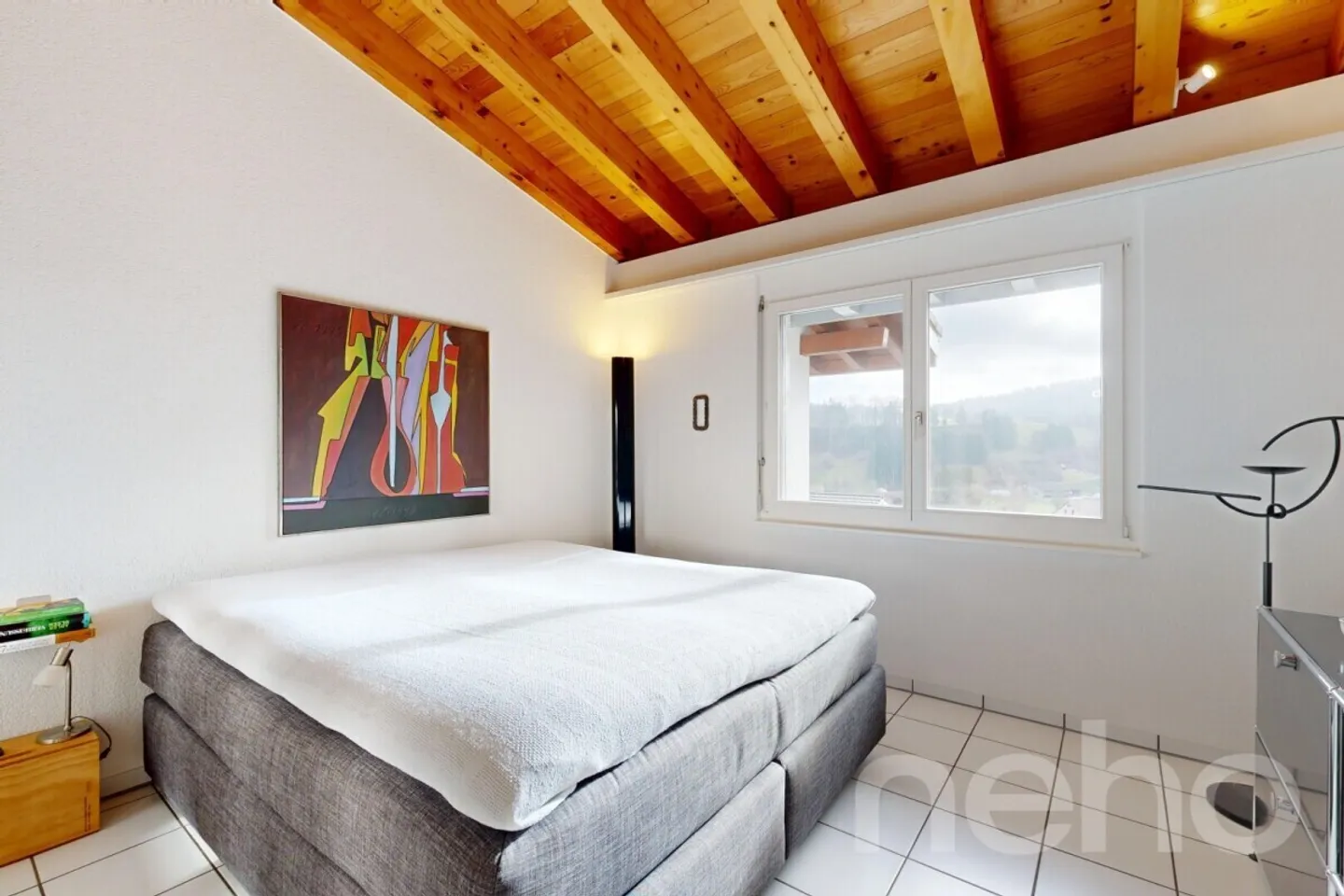 Maison jumelée lumineuse de 5,5 pièces en position élevée avec vue lointaine - Photo 7 sur 12