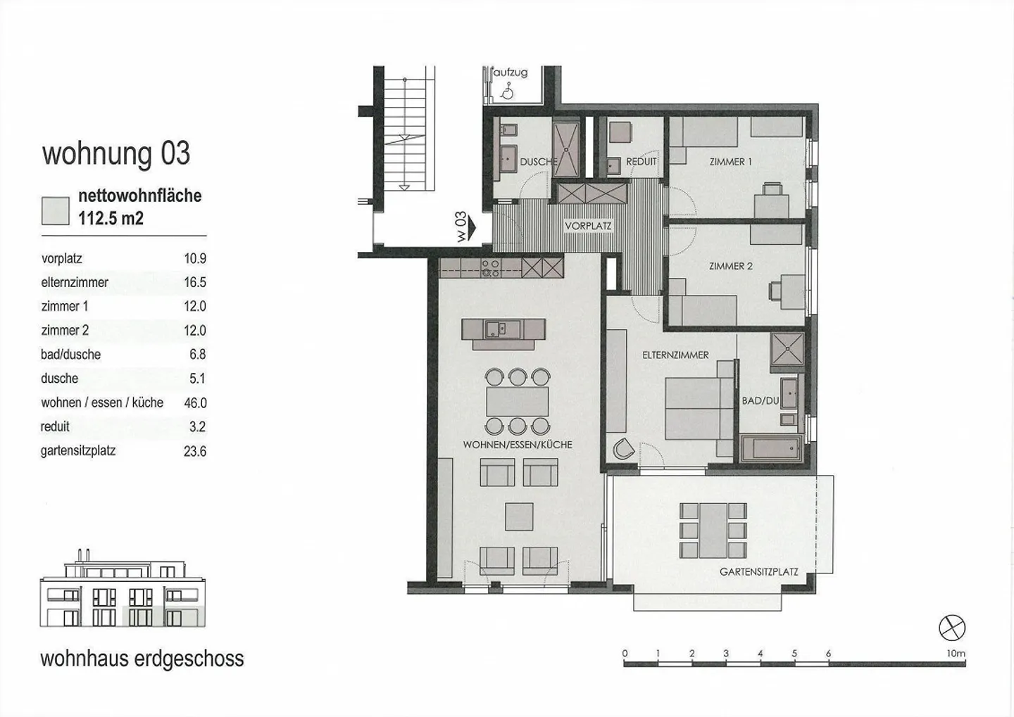 Nouveau bâtiment résidentiel "Waldhus" Jonschwil - Photo 2 sur 6