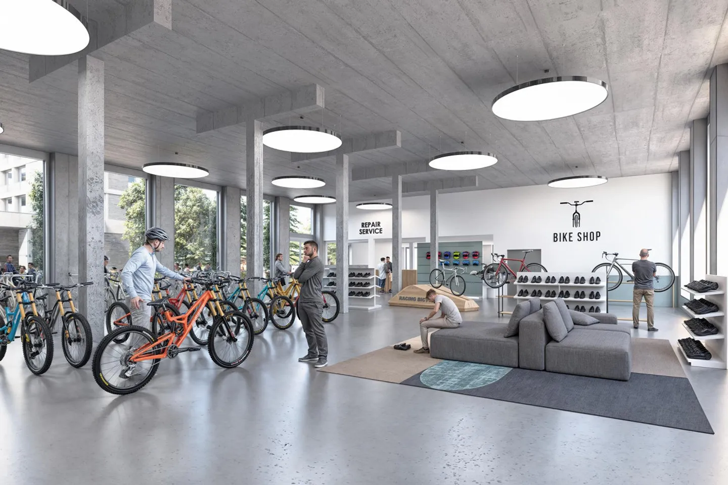 Müllerbräu Areal Baden - 317 m² de surface au rez-de-chaussée avec haute visibilité - Photo 3 sur 9