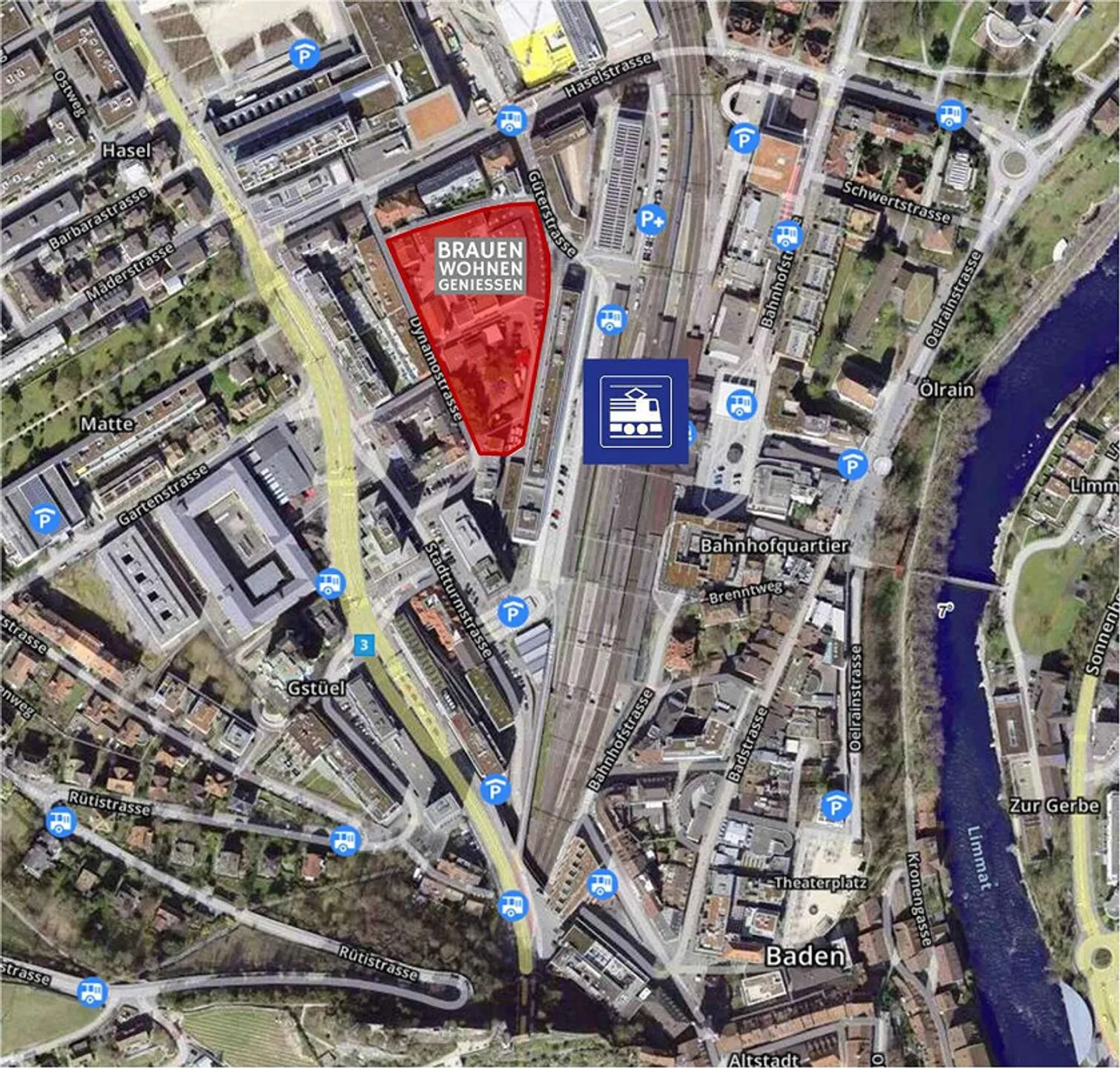 Müllerbräu Areal Baden - 317 m² de surface au rez-de-chaussée avec haute visibilité - Photo 5 sur 9