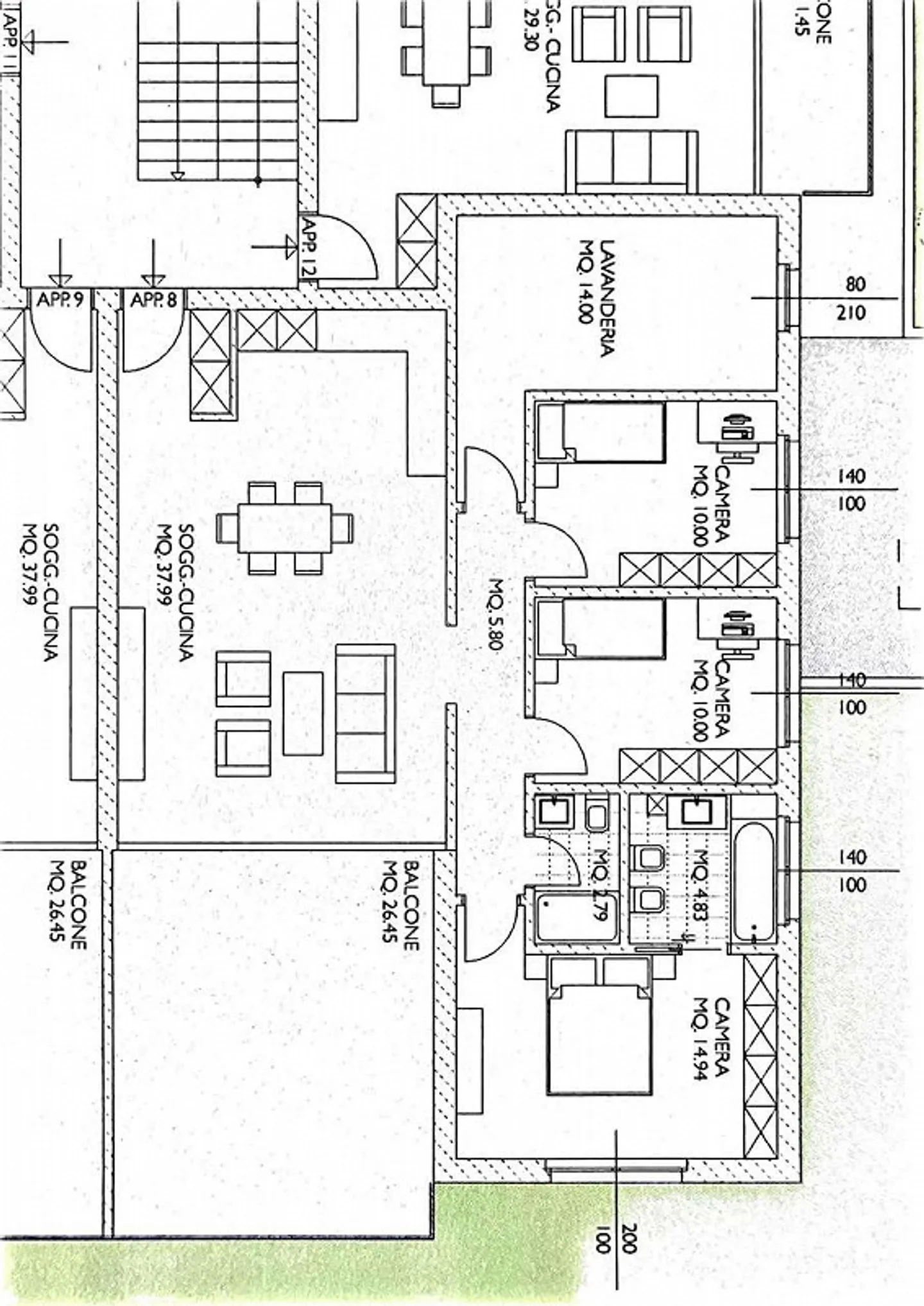 RIVERA - Elegante 5.5 con ampia terrazza coperta - Foto 12 di 12