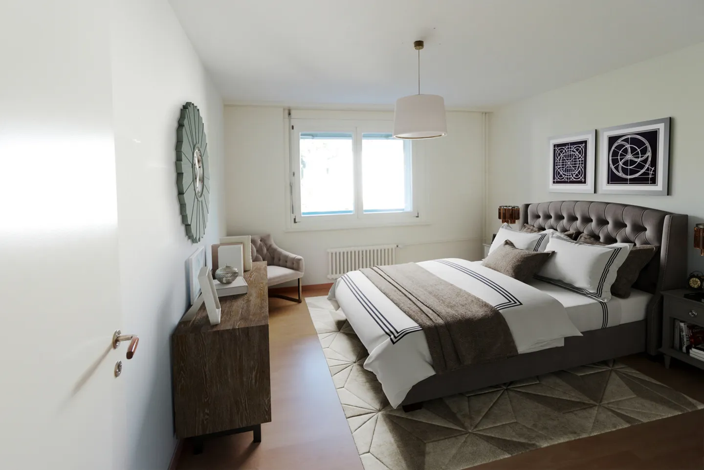 Helle Wohnung an Waldrandnähe - Foto 4 von 12