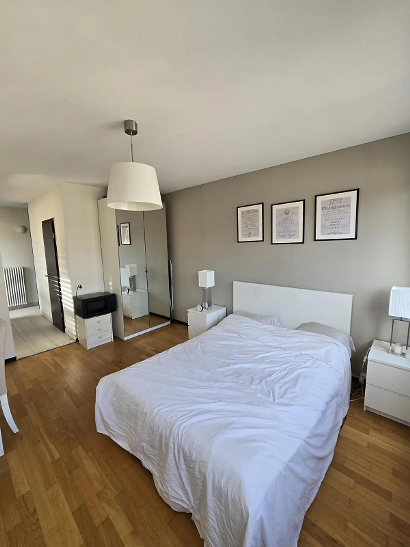 Moderne möblierte 1,5-Zimmer-Wohnung mit Balkon am Boulevard de la Cluse - Foto 3 von 13