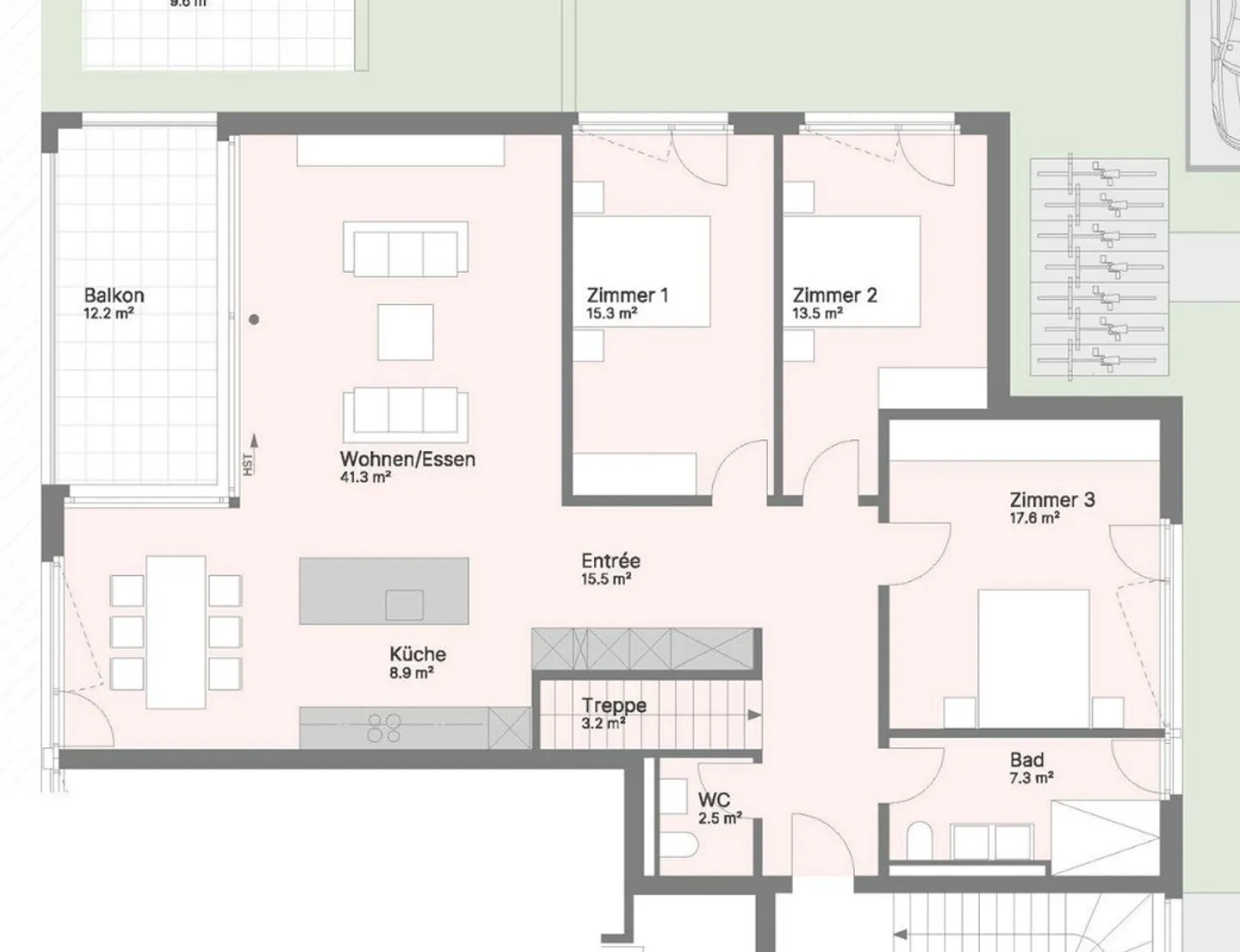 Appartement 3.5 pièces élégant - Photo 18 sur 19