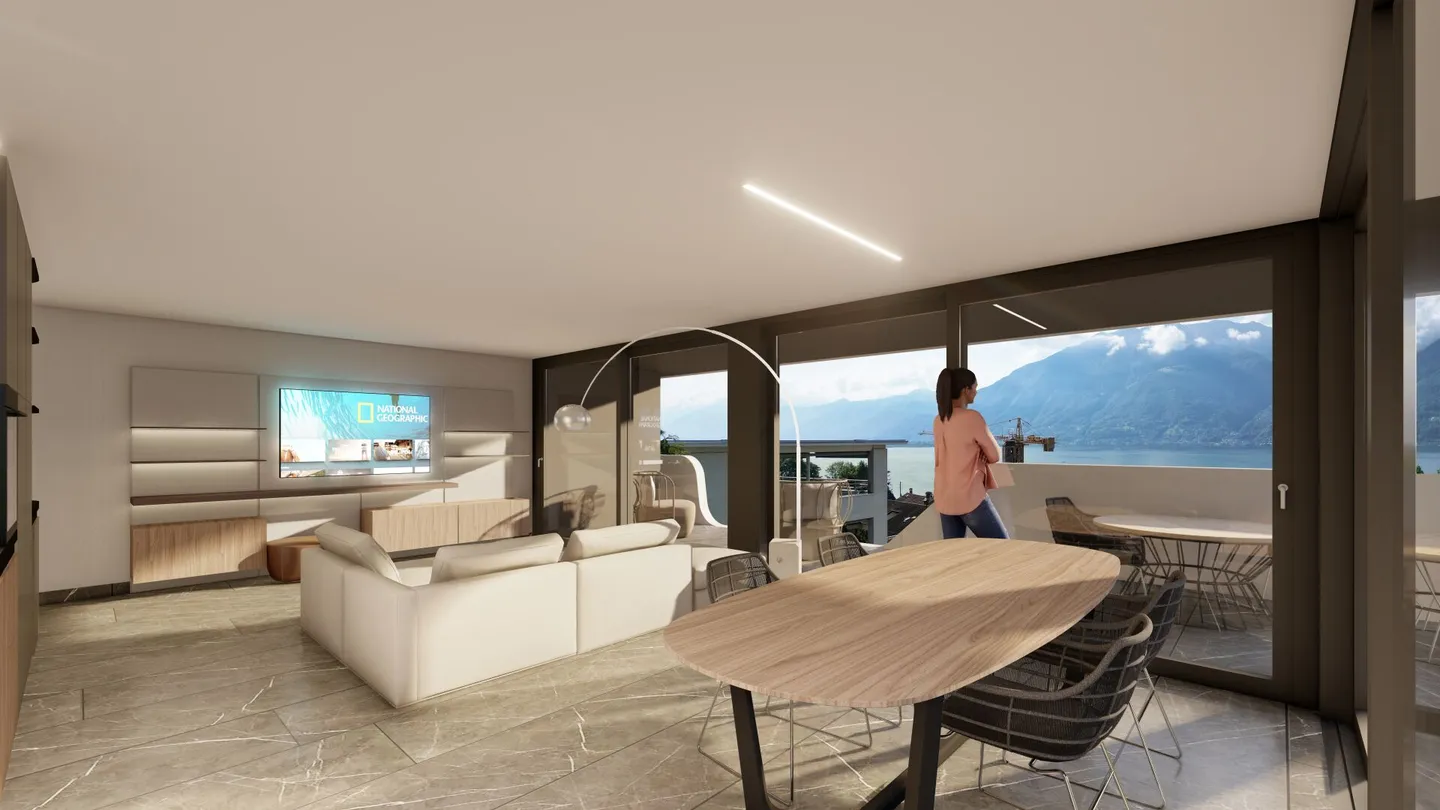 MINUSIO - Nouvel appartement de 4,5 pièces avec terrasse généreuse - Photo 1 sur 15