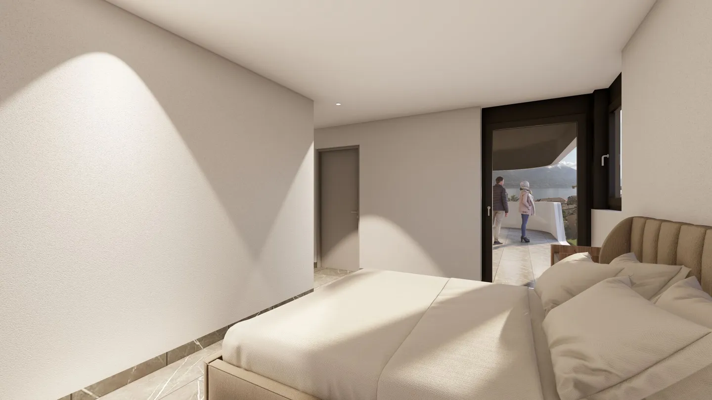 MINUSIO - Nouvel appartement de 4,5 pièces avec terrasse généreuse - Photo 5 sur 15