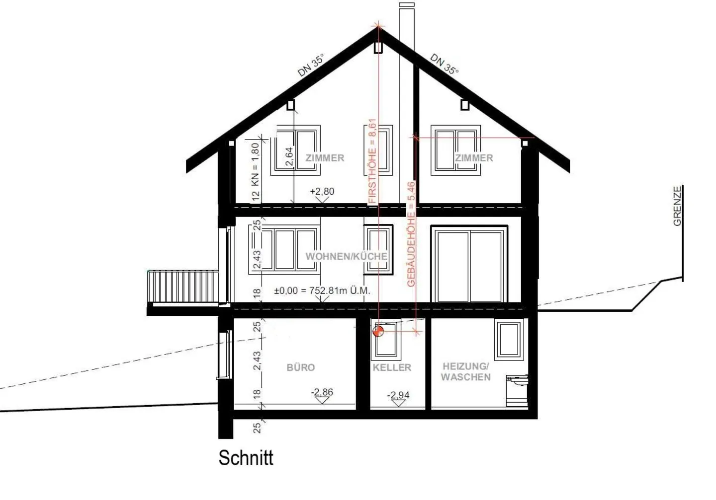 À louer à partir du 1er juillet 2026, nouvelle maison individuelle de 6½ pièces avec garage double, au Vorderen Rebweg 1 à 9534 Gähwil. - Photo 6 sur 10