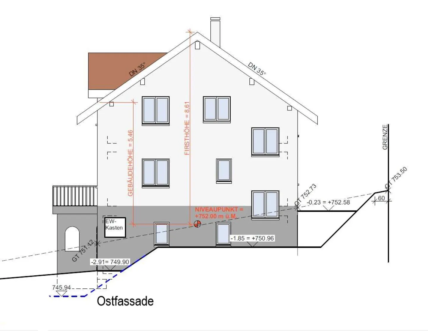 À louer à partir du 1er juillet 2026, nouvelle maison individuelle de 6½ pièces avec garage double, au Vorderen Rebweg 1 à 9534 Gähwil. - Photo 8 sur 10