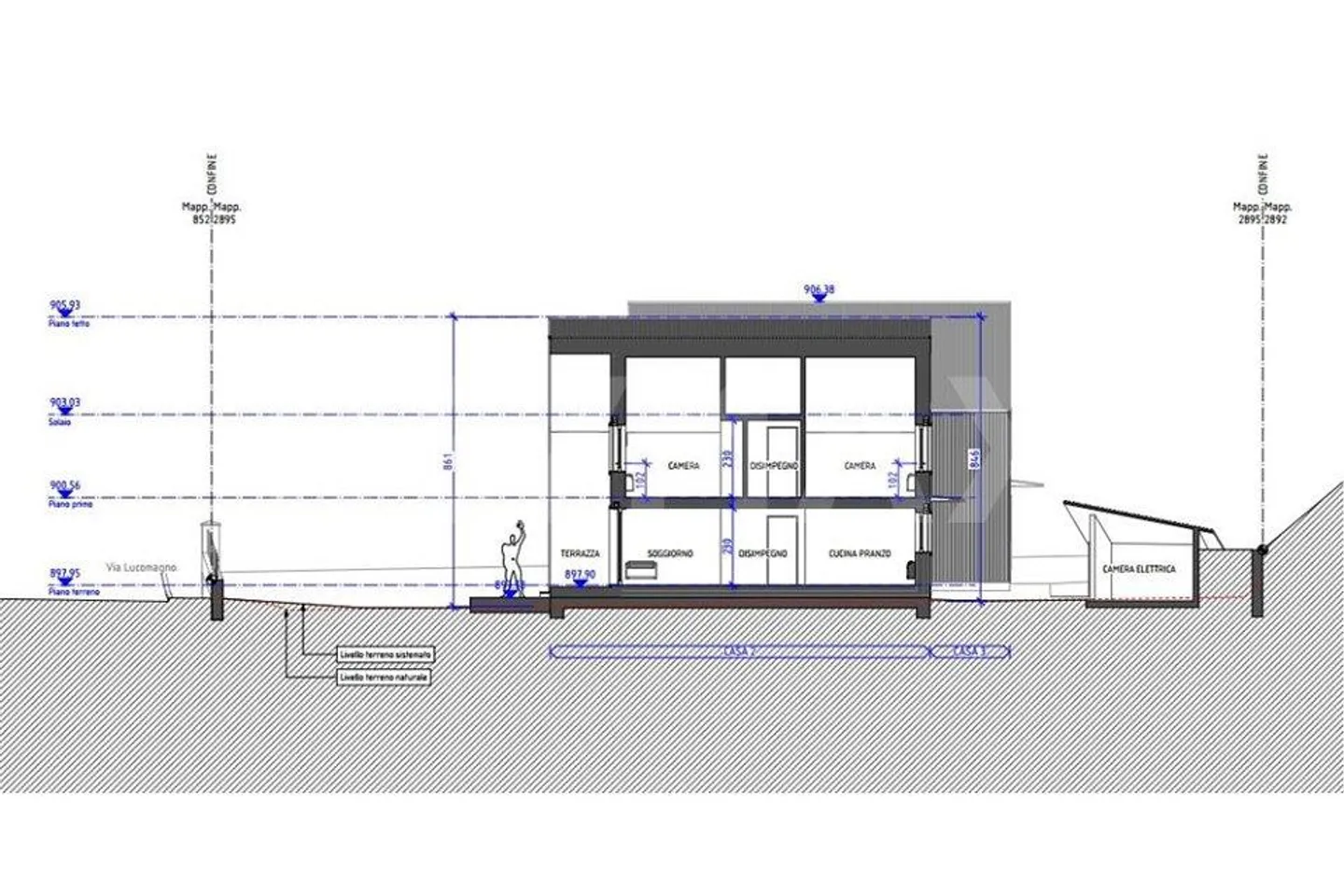 Construction of 3 houses "Residenza Sosto" (House 1) - Photo 10 of 13