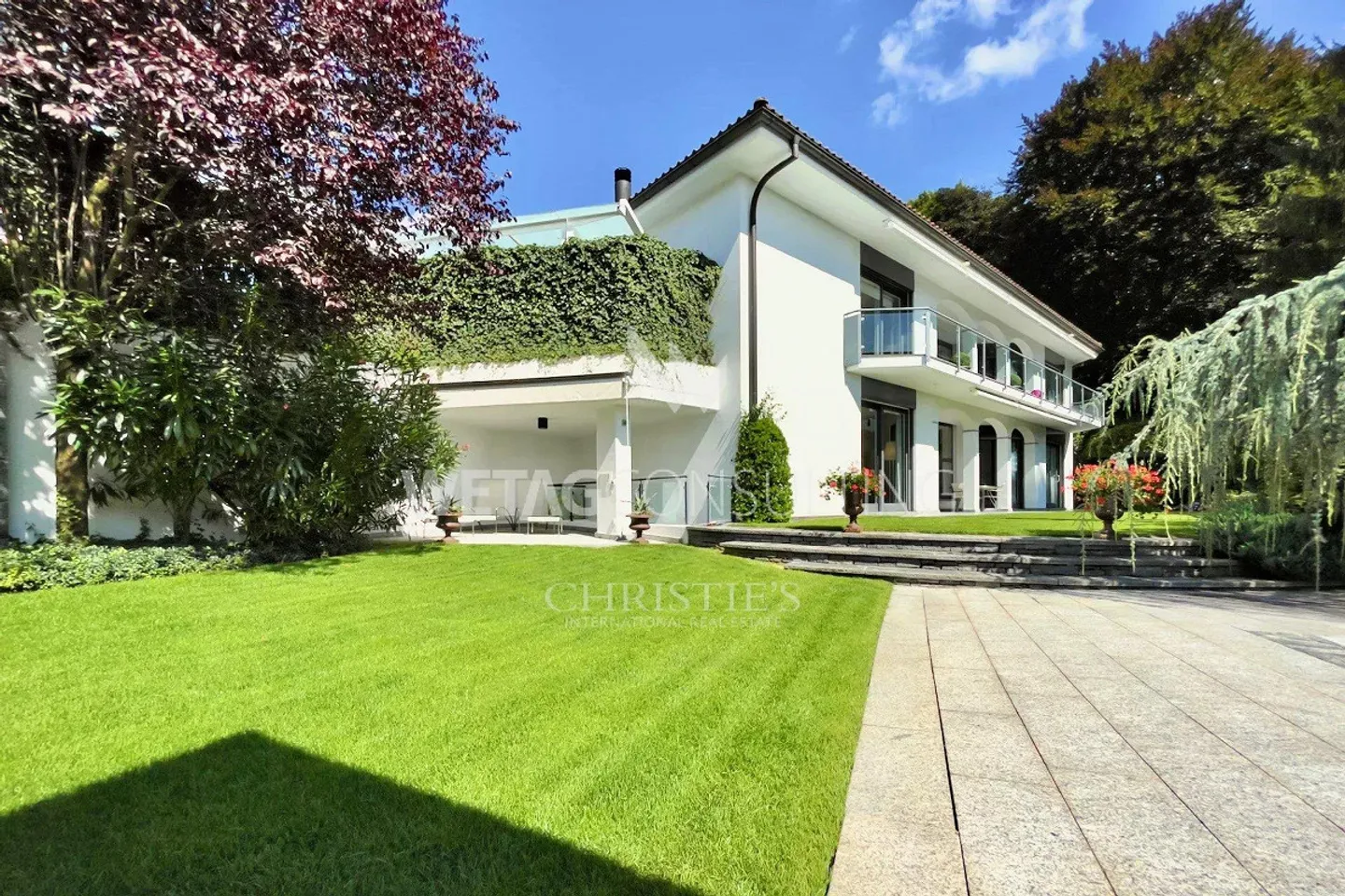 Bella villa con giardino e piscina in vendita a Montagnola - Foto 12 di 12