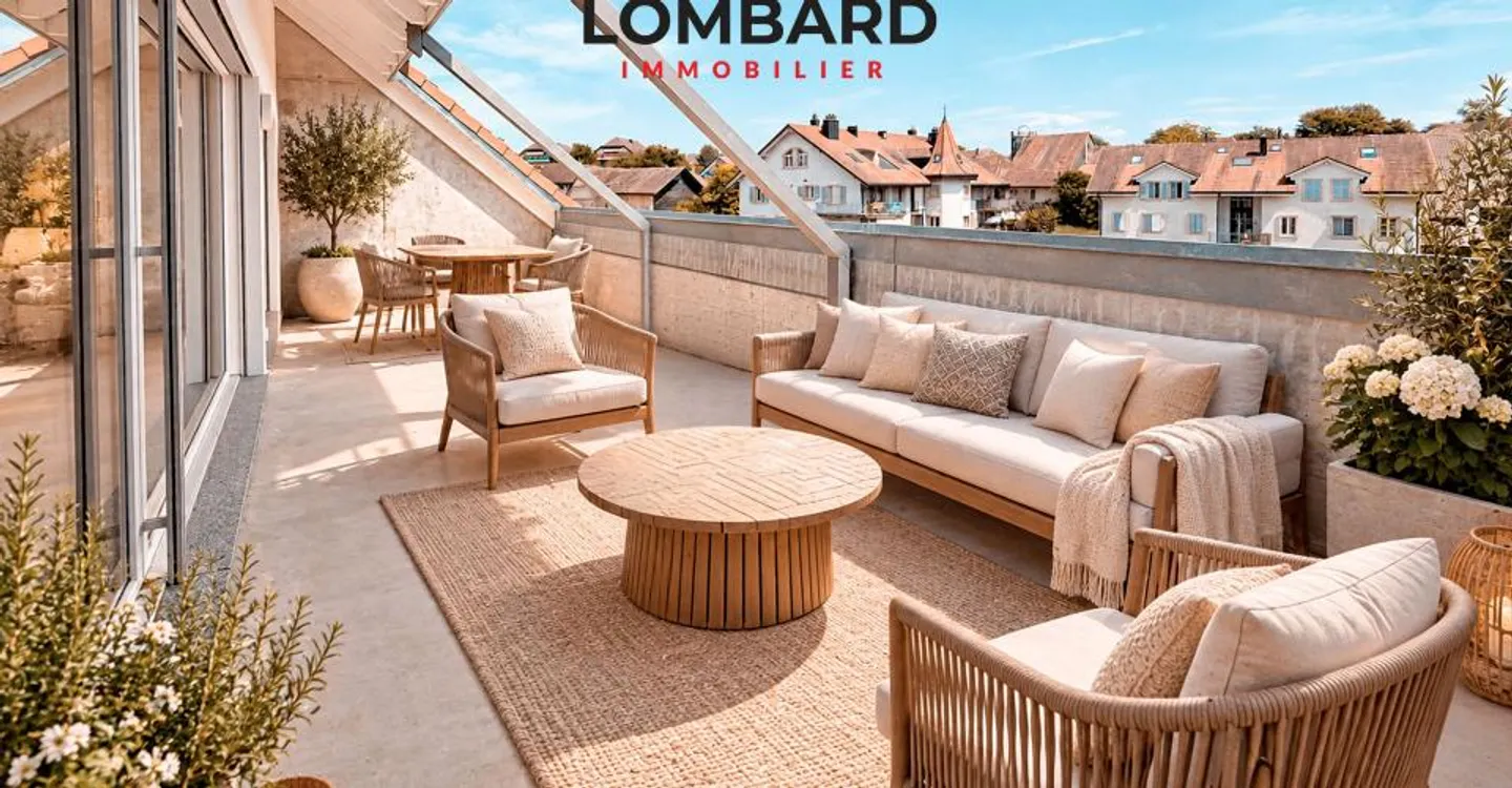 Neues Penthouse mit großer Terrasse - Foto 1 von 8