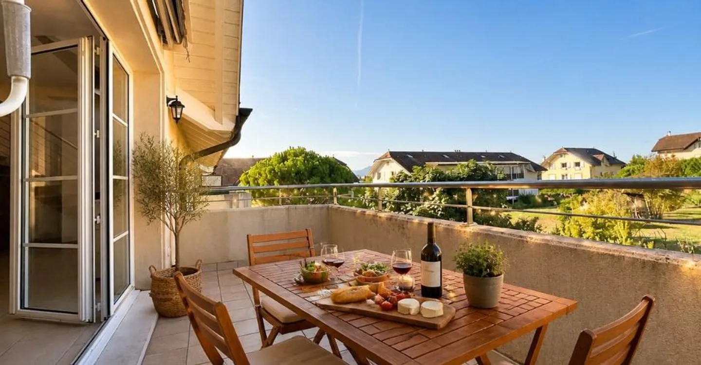 Die Traum-Duplexwohnung, oberste Etage, Blick auf die Natur - Foto 7 von 8
