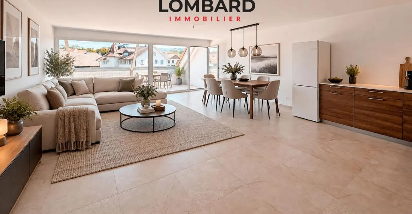 Neues Penthouse mit großer Terrasse - Foto 2 von 8