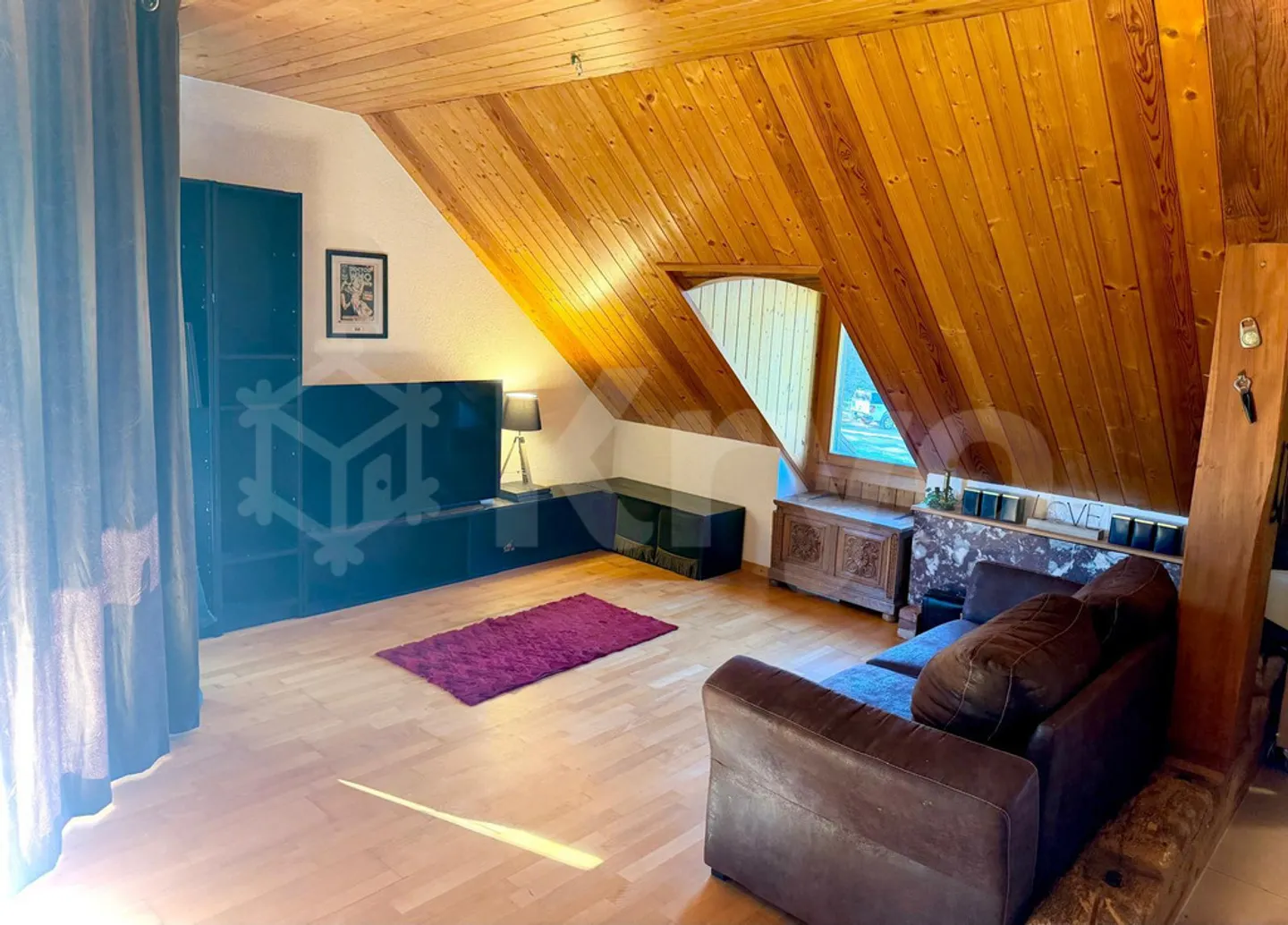 LA POISSINE 3, 4,5-Zimmer-Wohnung im Dachgeschoss von 120m2 - Foto 1 von 7