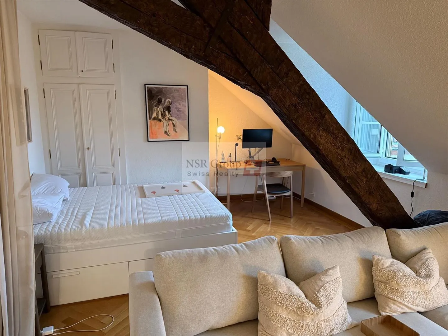 Charmant 2,5 pièces rénové au coeur de la vieille ville - Photo 3 sur 5