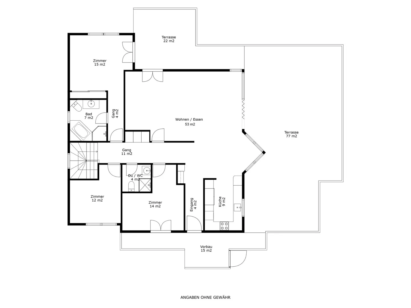 Appartamento attico di 5,5 stanze con jacuzzi e vista panoramica - Foto 12 di 13
