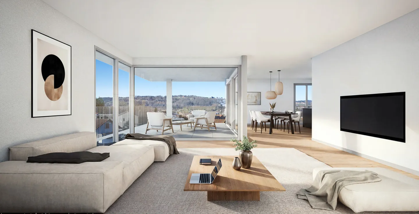 For sale, PPE Apartment, 1632 Riaz, Ref 1632.12 - Photo 2 of 5