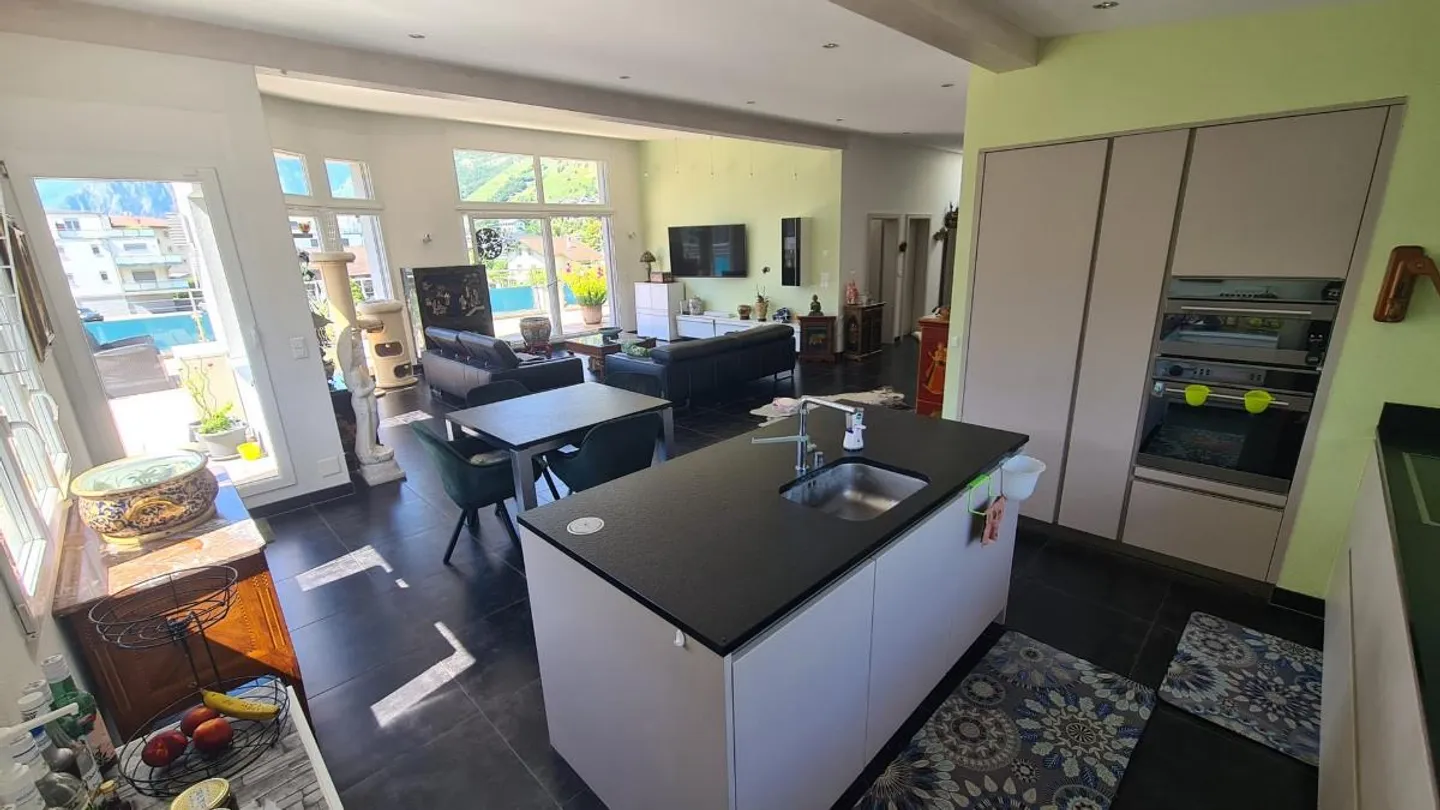 «Fully, superbe attique 190m2, ascenseur direct» - Photo 3 sur 3