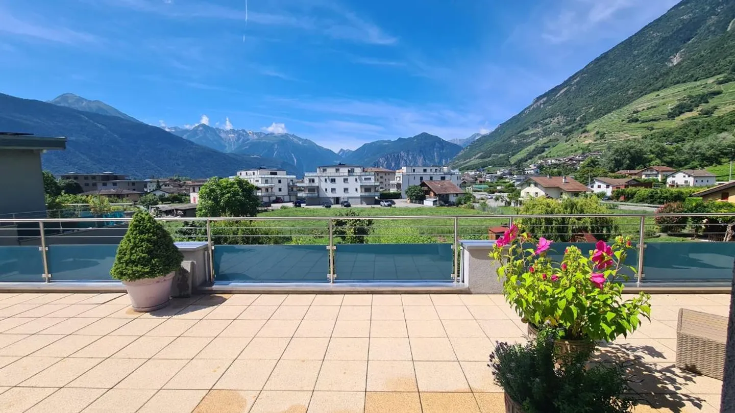 «Fully, superbe attique 190m2, ascenseur direct» - Photo 1 sur 3