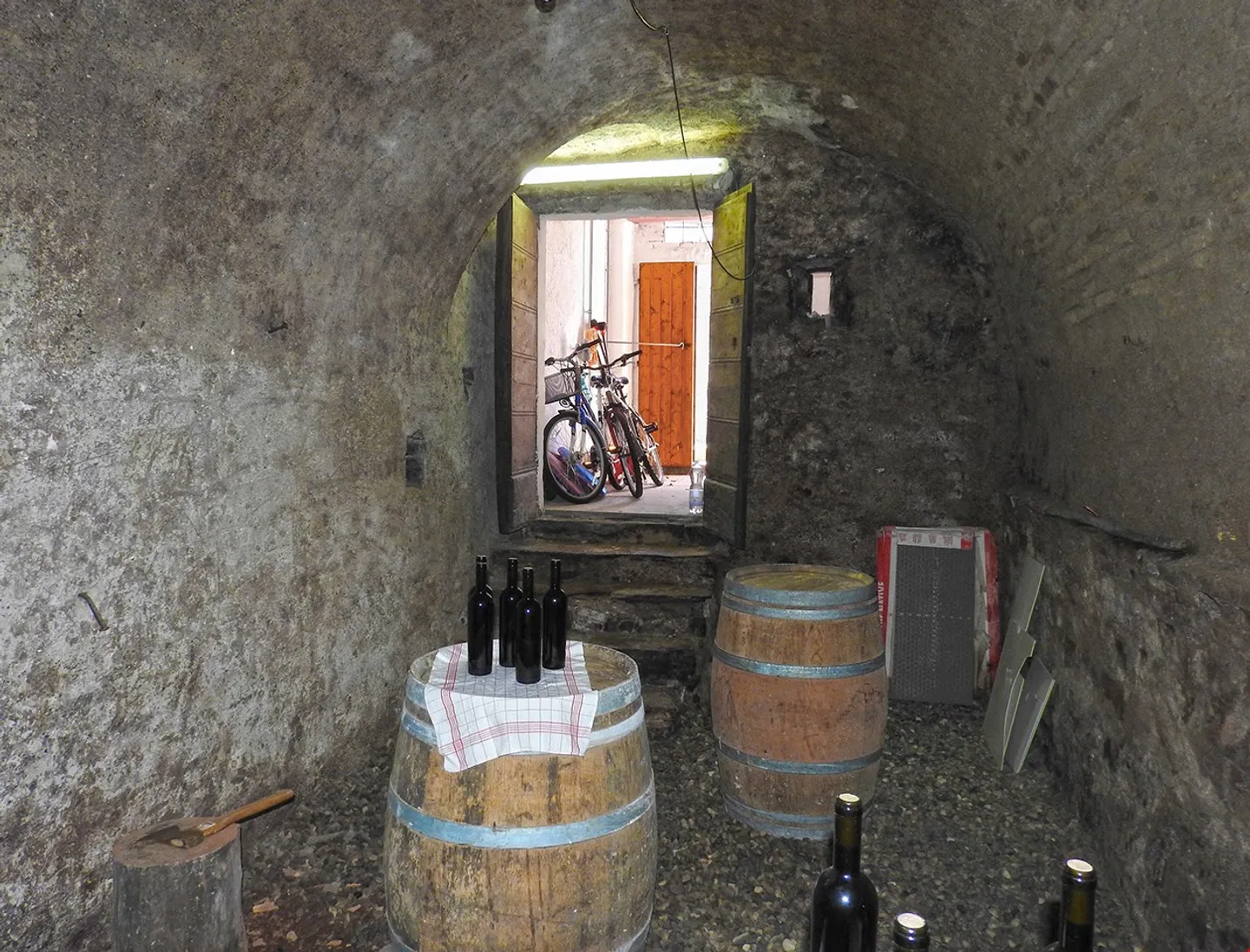 Cave à vin historique du Tessin avec appartement rénové et jardin - Photo 11 sur 15