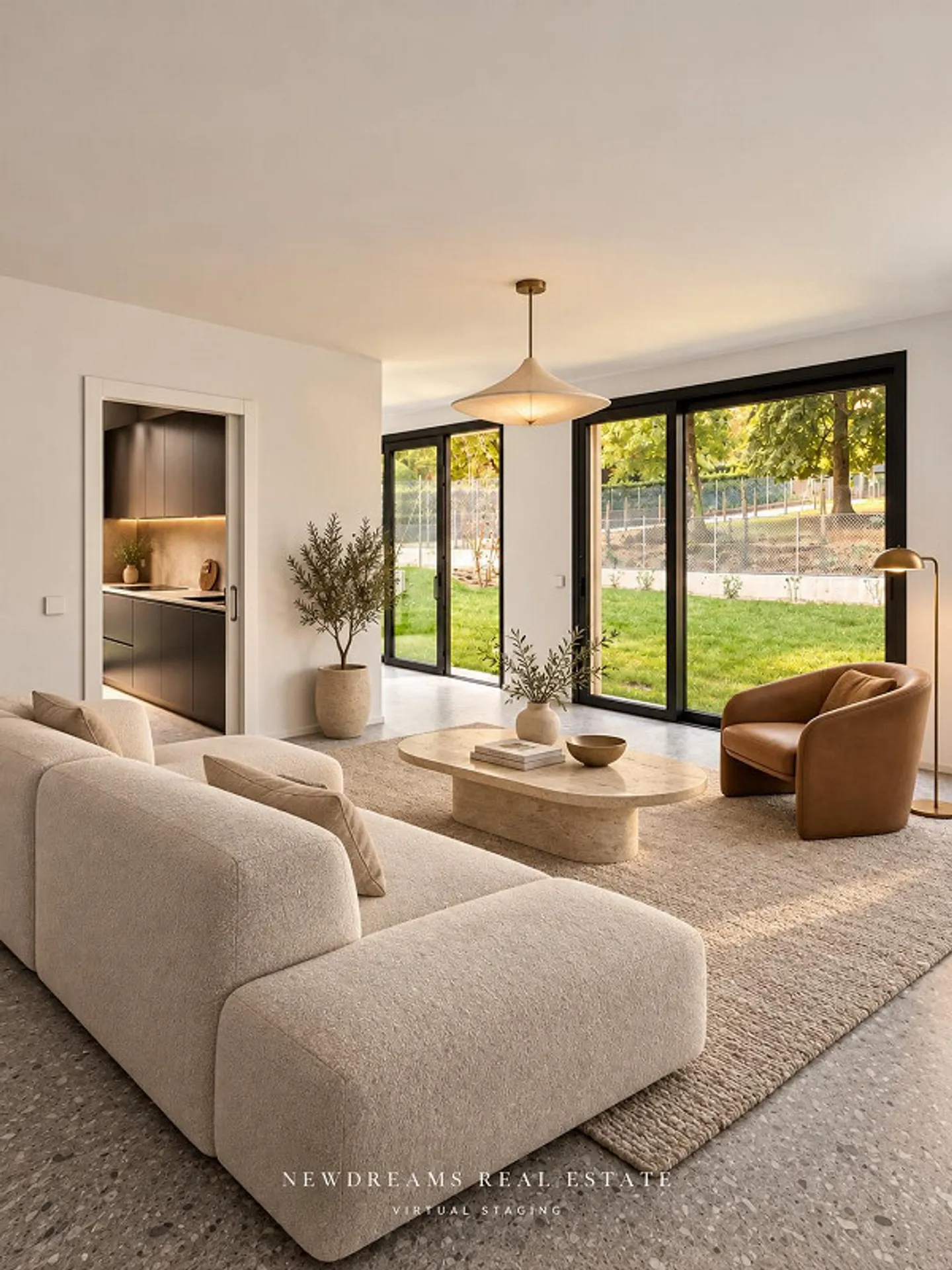 STUNDEVOLLES NEUES WOHNUNG UMGEBEN VON GRÜN MIT PRIVATGARTEN - Foto 1 von 23