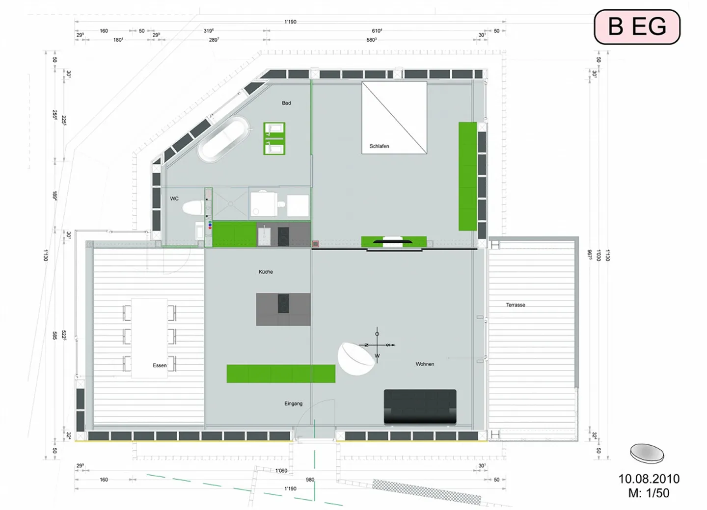Loft B1: 95m2 - coerente, radicale - Foto 3 di 20