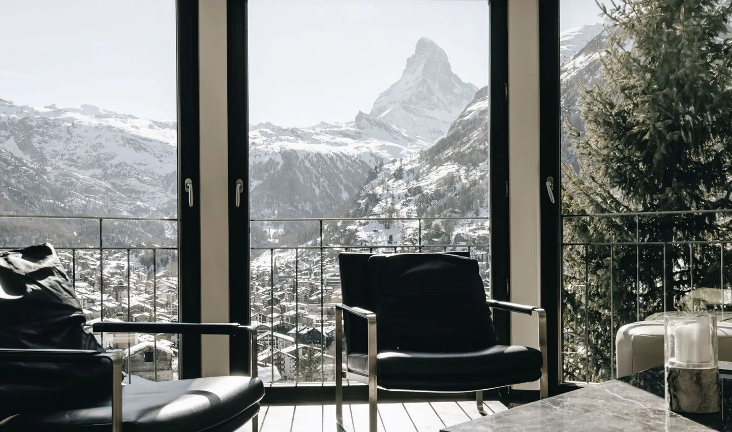 Seconda casa con vista - Duplex Ski-in di 130 m² a Zermatt - Foto 2 di 26